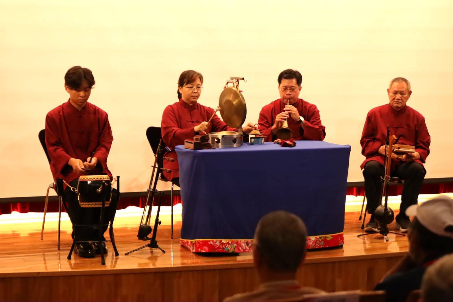 竹頭背客家八音團開幕演出