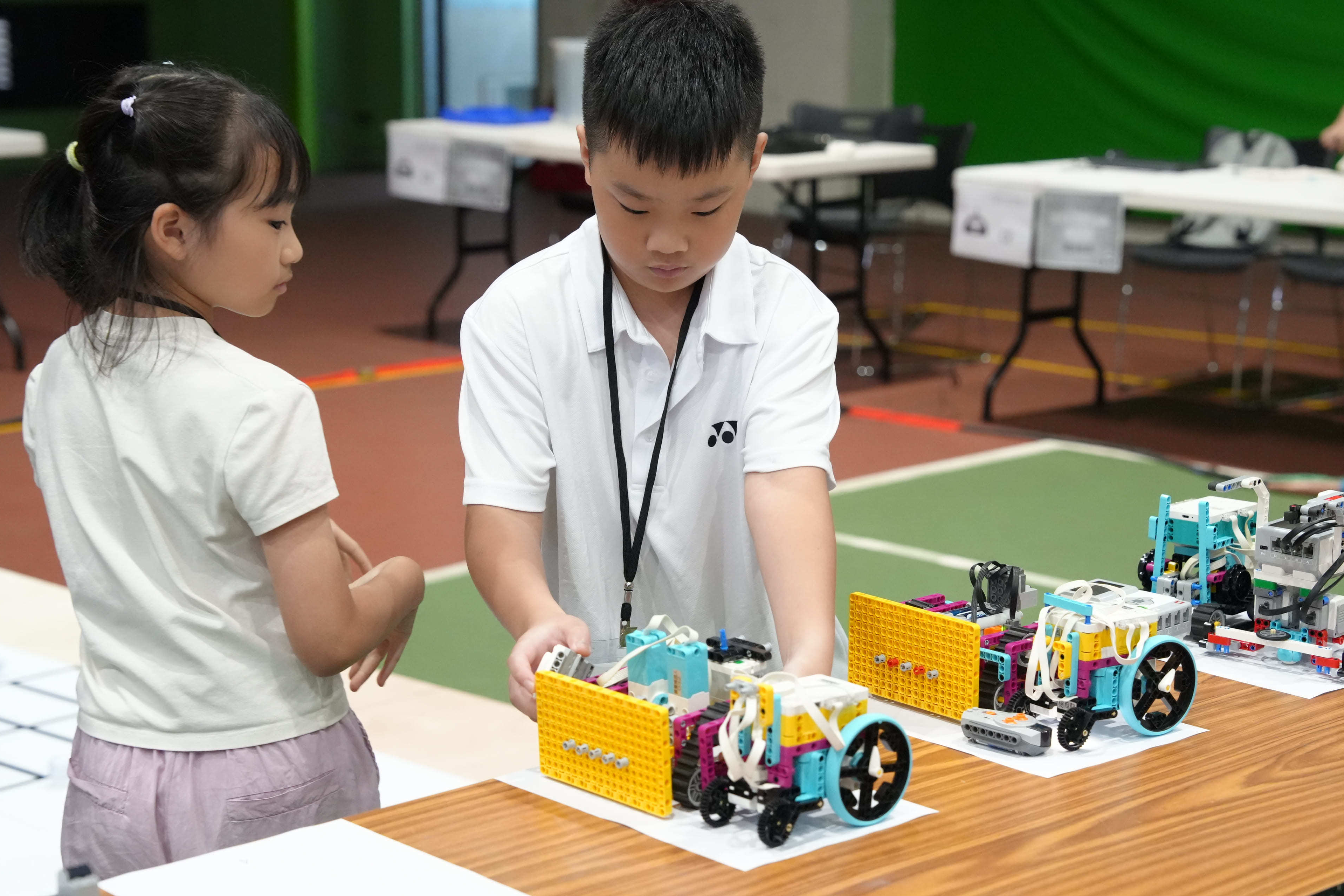 臺北市114年度資通訊應用大賽「智組型機器人」競賽在木柵高工舉行