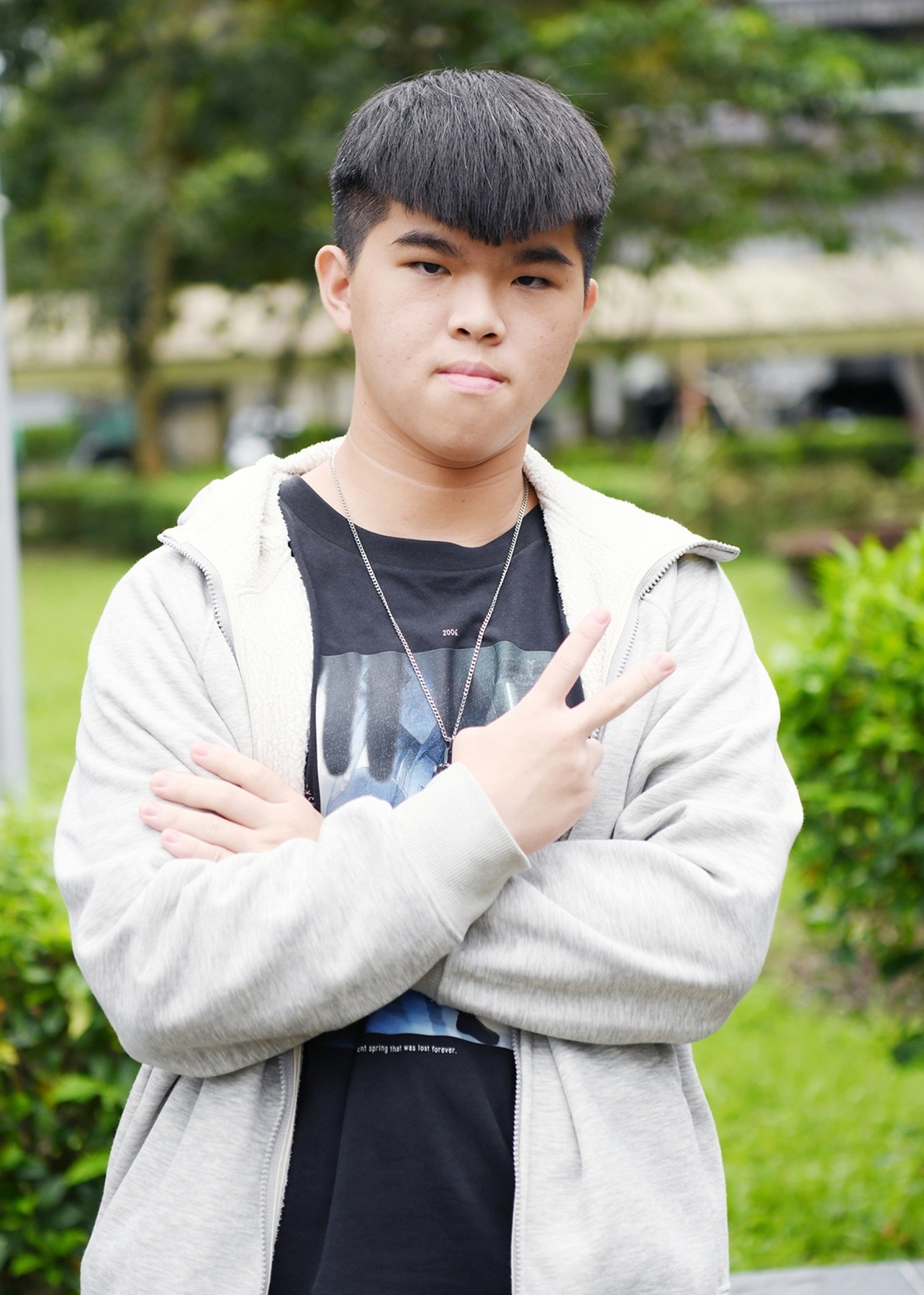 總統教育獎得主高中組翼友福同學 (教育部提供)