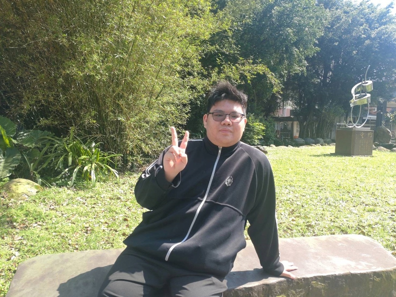 總統教育獎得主高中組王辰瀚同學 (教育部提供)