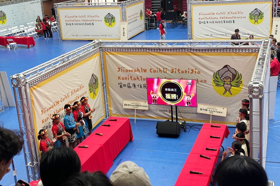 第10屆原住民族語言單詞競賽全國決賽，臺東縣今年派出縣內9所國中小學校共13支隊伍參賽，展現語言實力與文化底蘊。