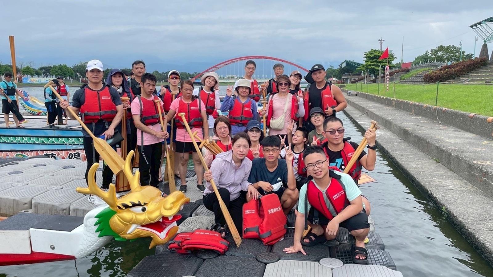 賽前辛勤的練習 (教育部提供)