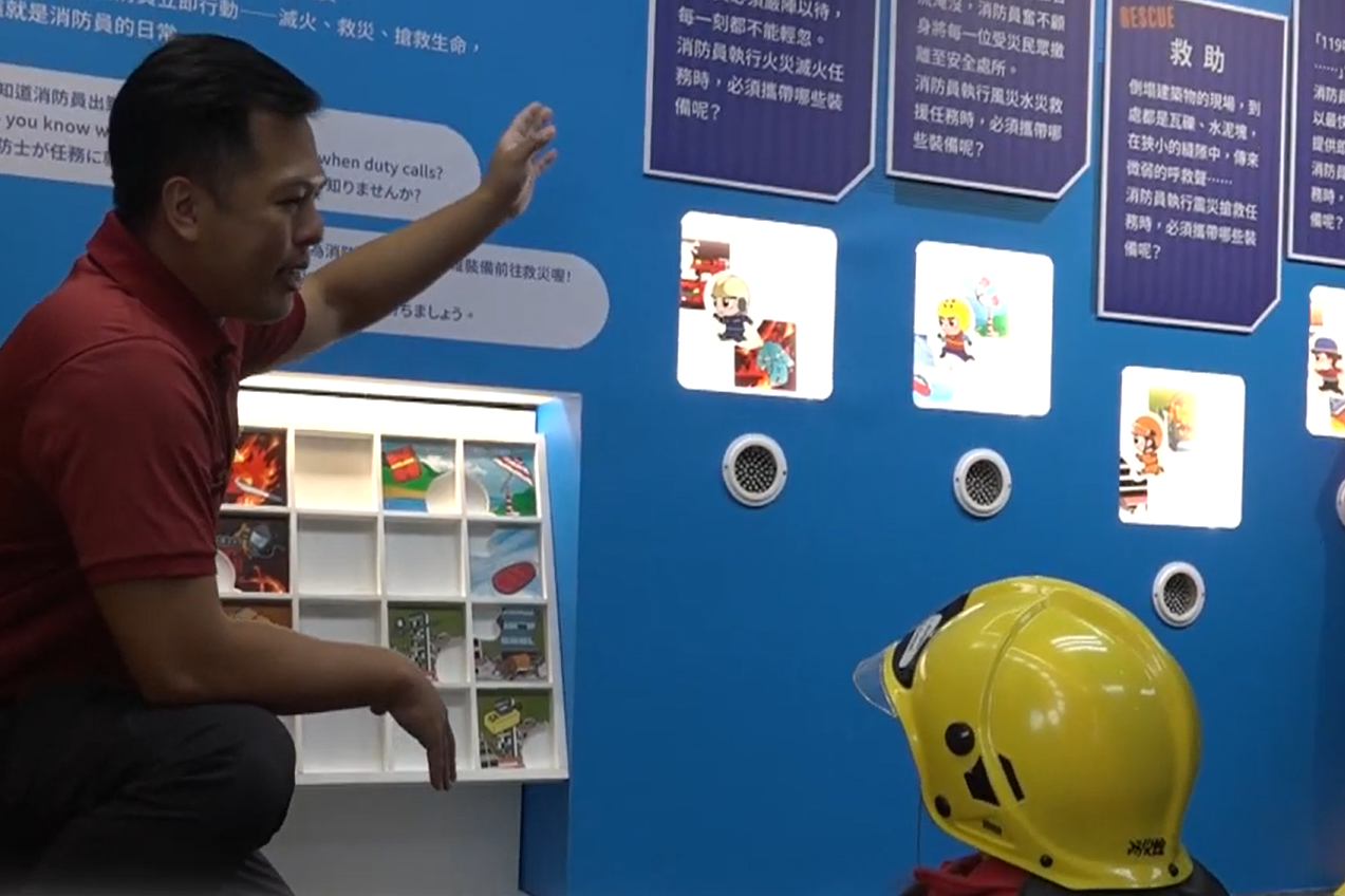 營隊透過生動有趣的內容，強化防災觀念與實務能力