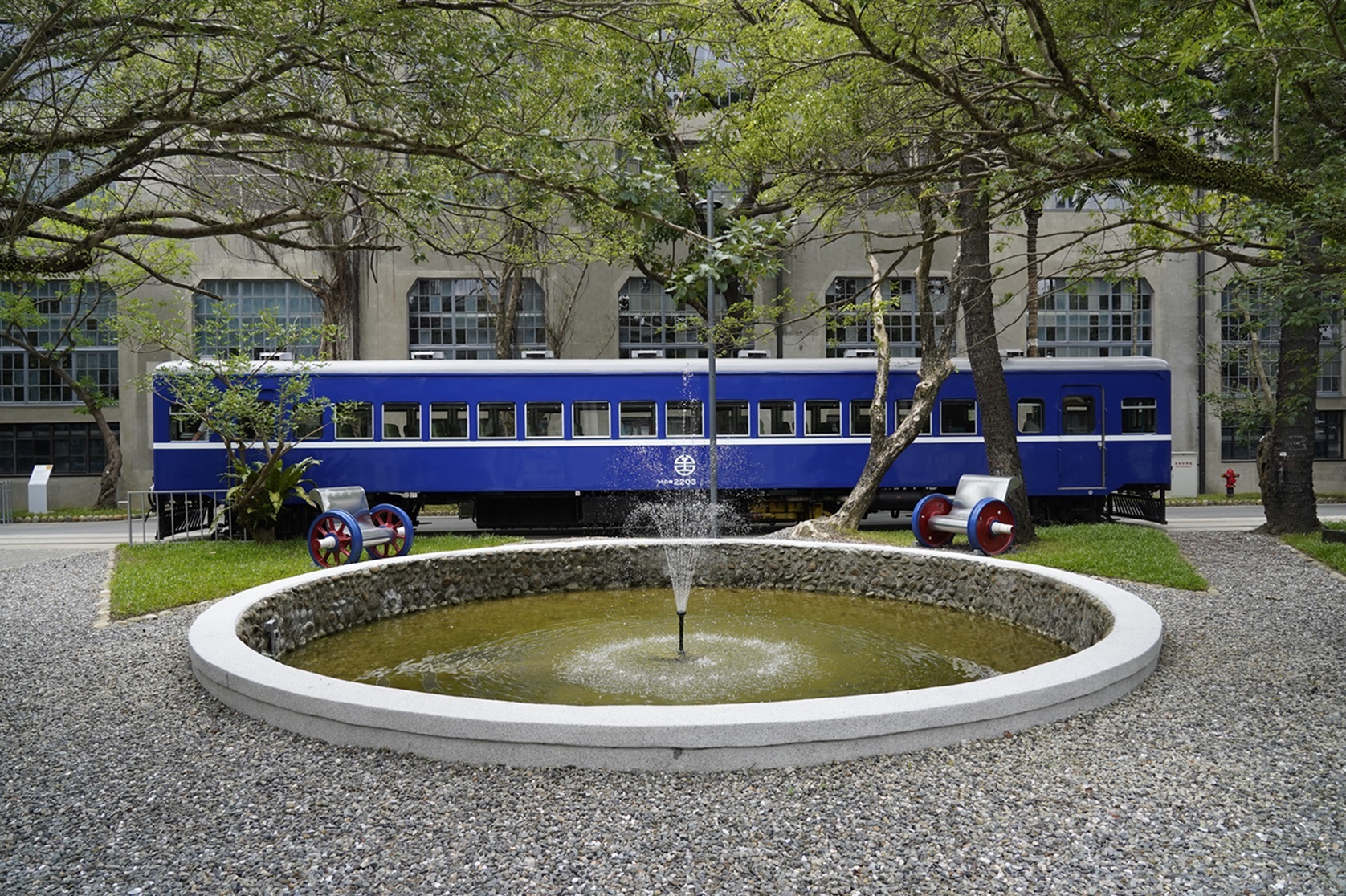 國家鐵道博物館推出假日限定乘車體驗。(文化部提供)