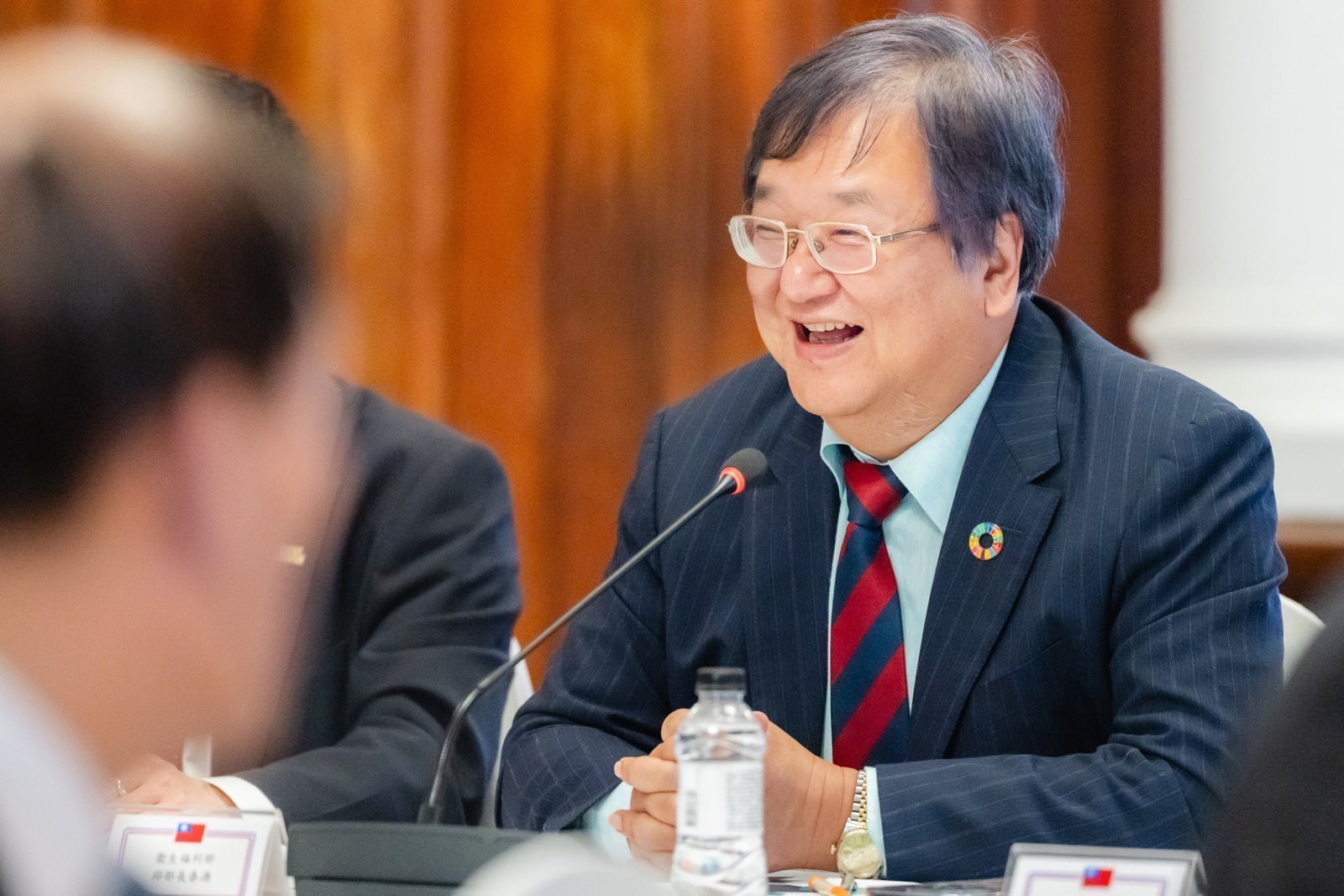 衛生福利部長邱泰源致詞表示樂願與外交部共同持續推動醫療外交