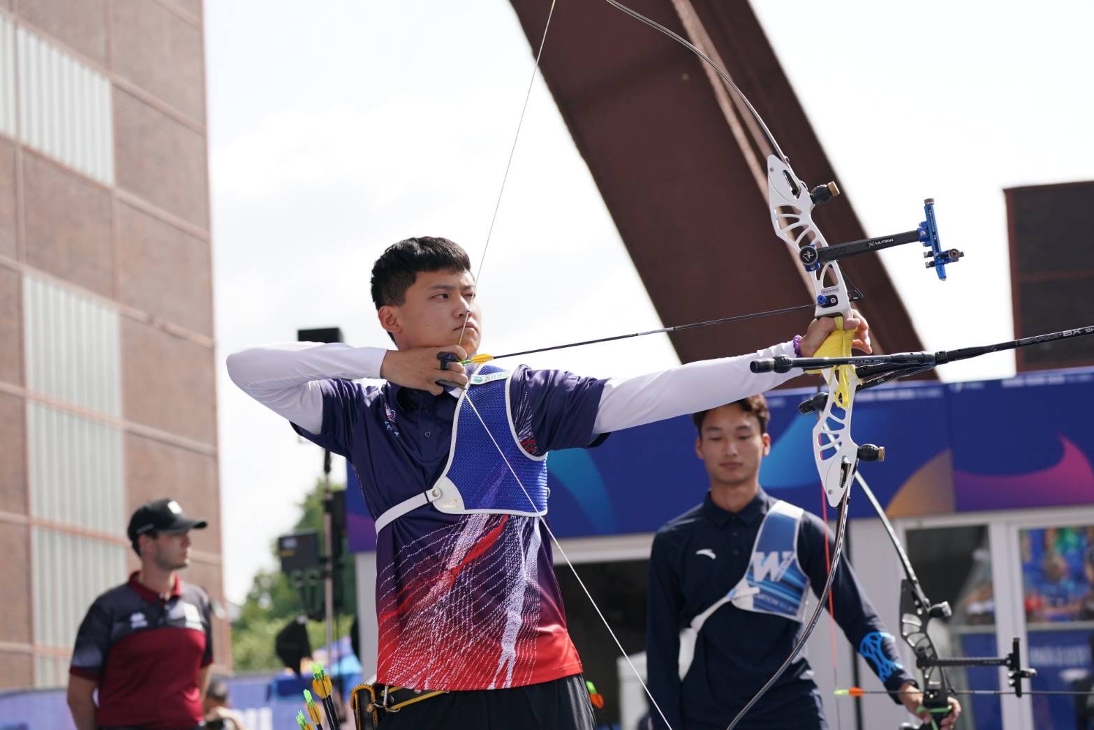 湯智鈞在準決賽以6比0擊敗土耳其選手BerkimTümer，進入金牌戰對決秦望愉 (體育署提供)