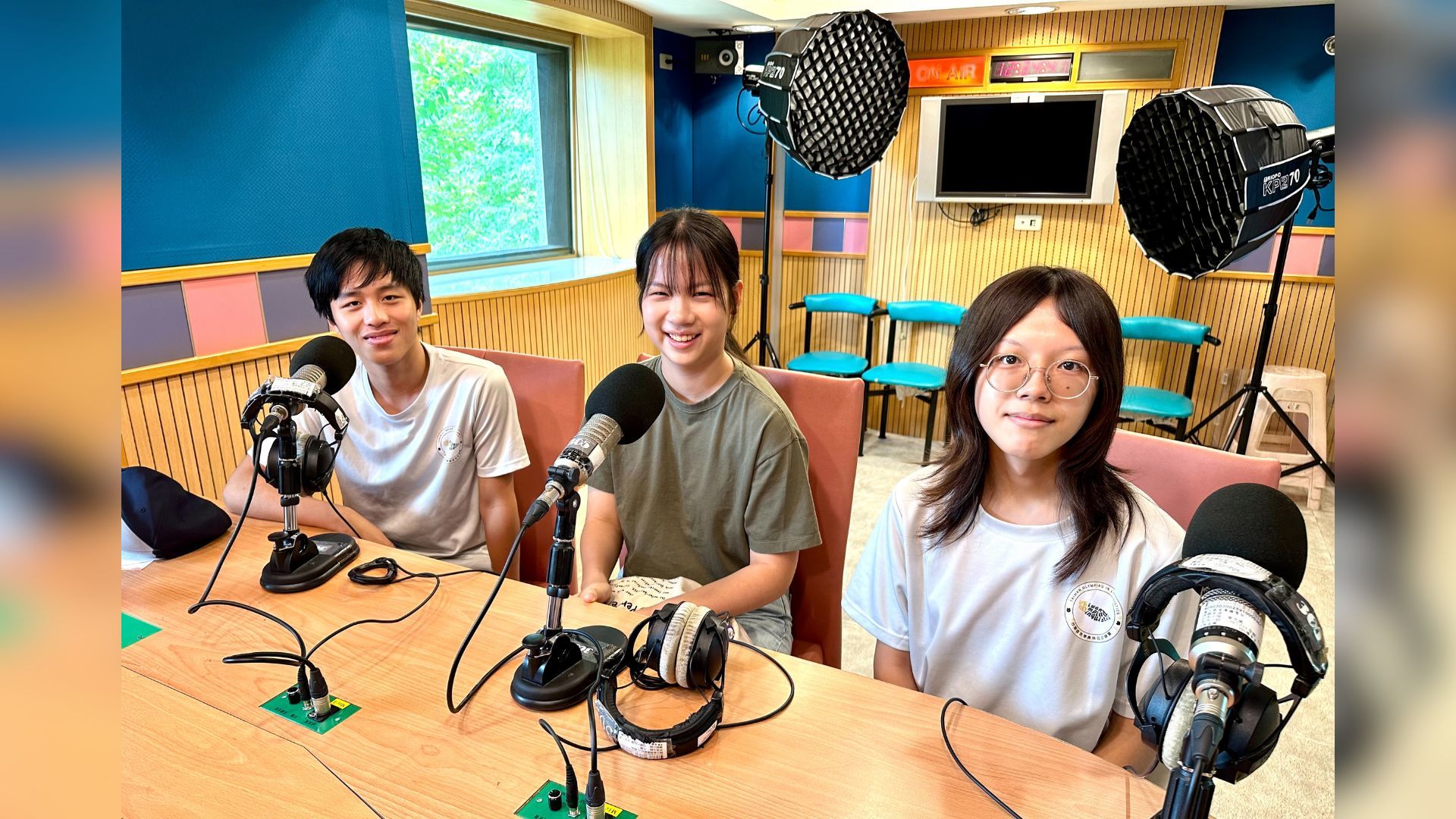 左起于昂軒、馮于寧、鍾帛沂。