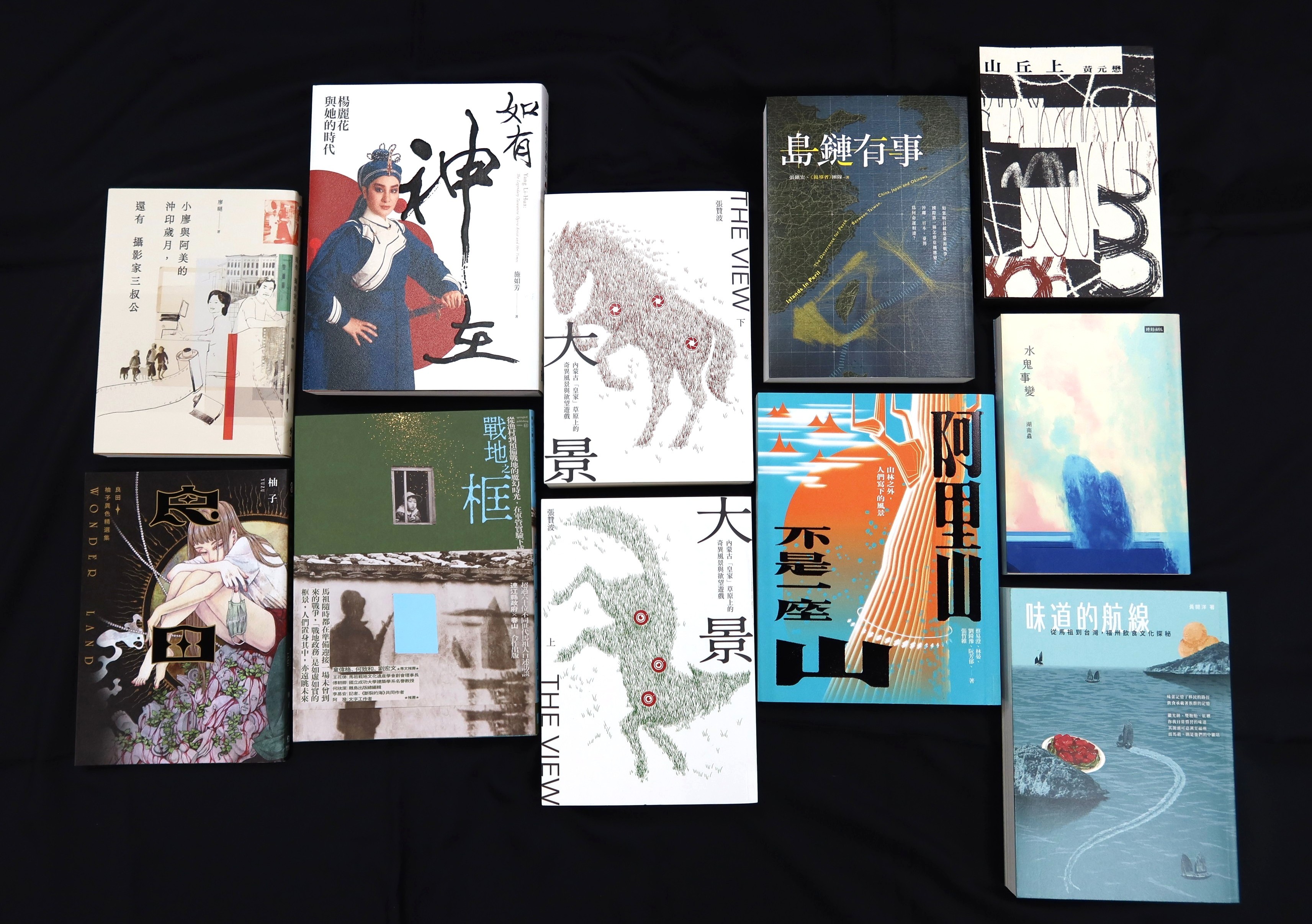 非小說獎入圍書(台北書展基金會提供)