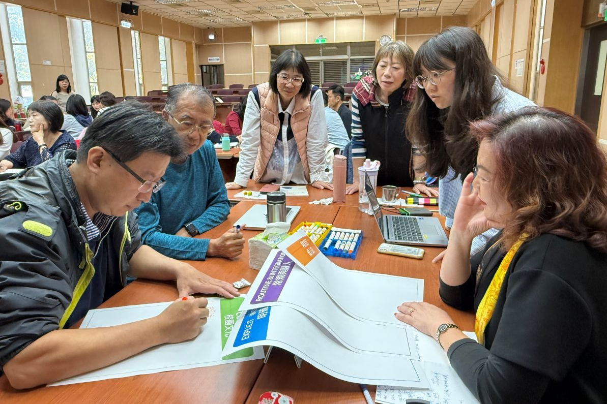 臺北市教師研習中心舉辦「SEL校園推動齊步走—AI賦能×行動策略工作坊」