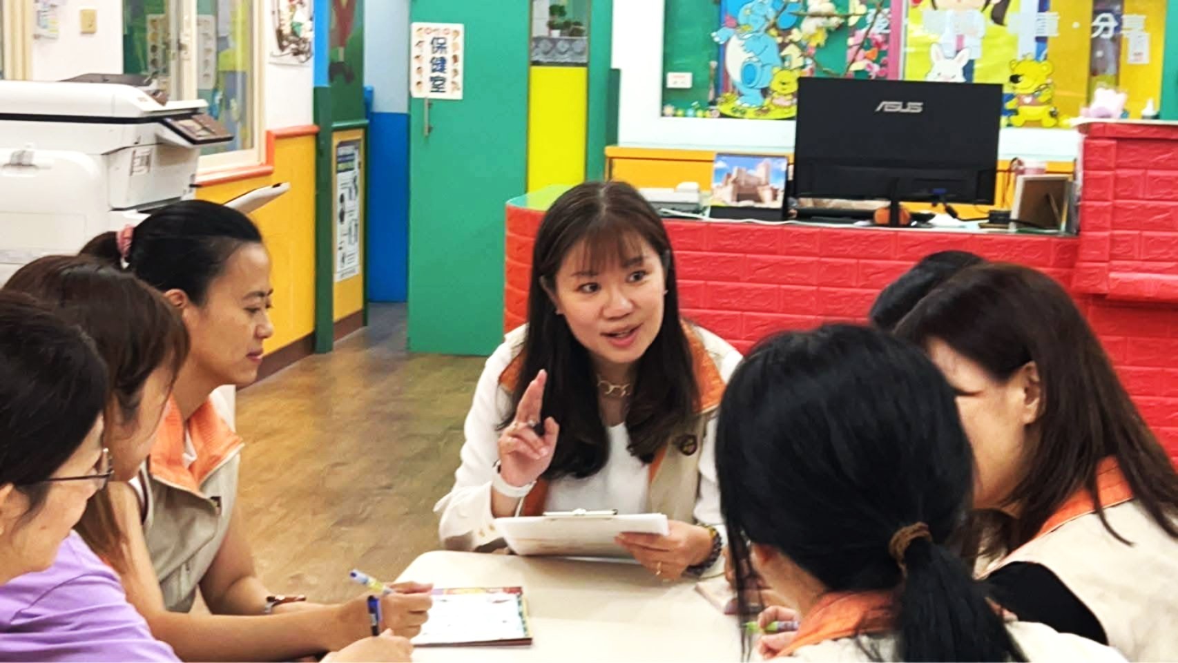許惠怡園長與夥伴們共同專業成長