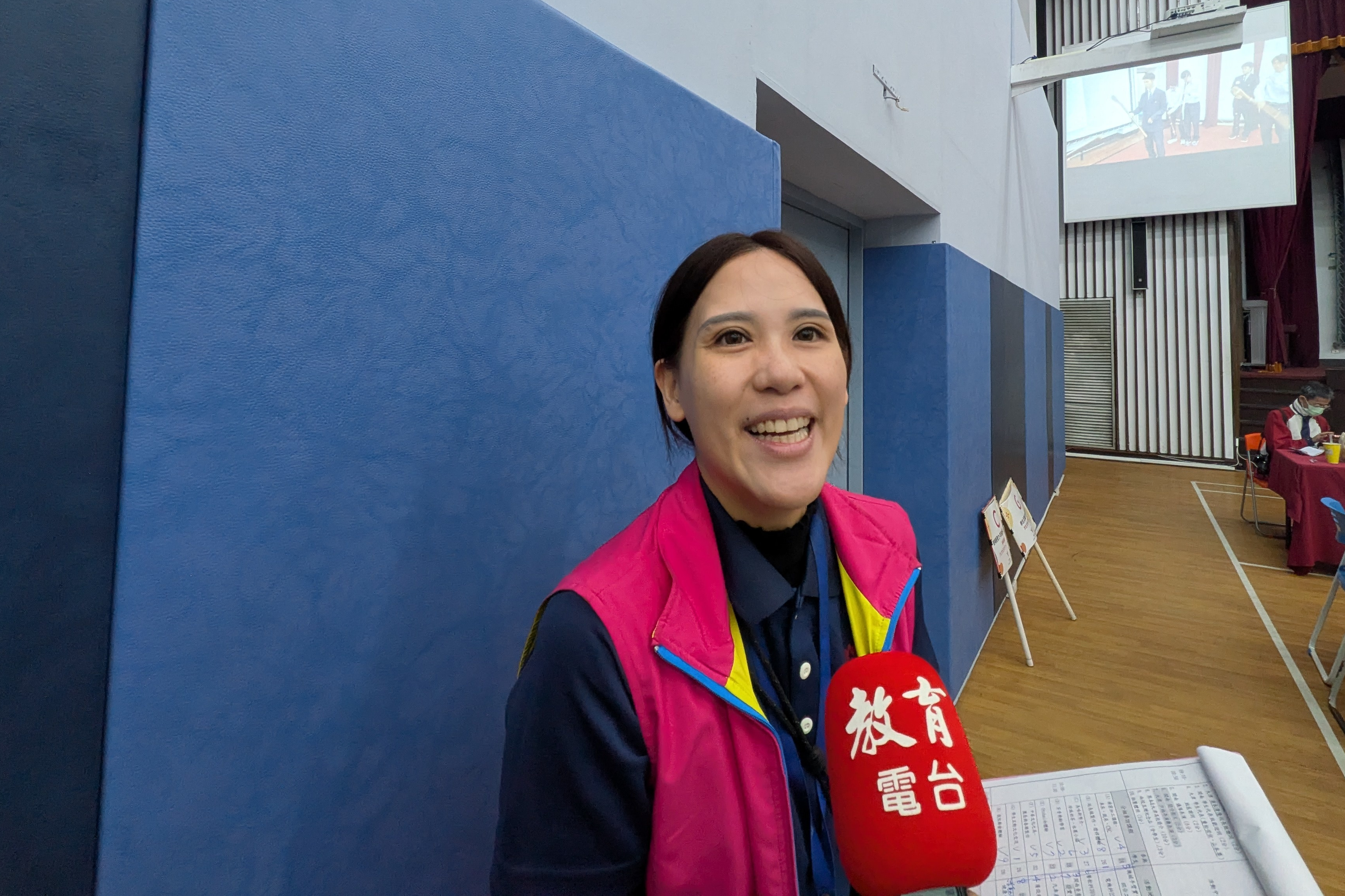 開南中學學務主任蘇芸表示，本次交流啟發學生對外語學習的動力