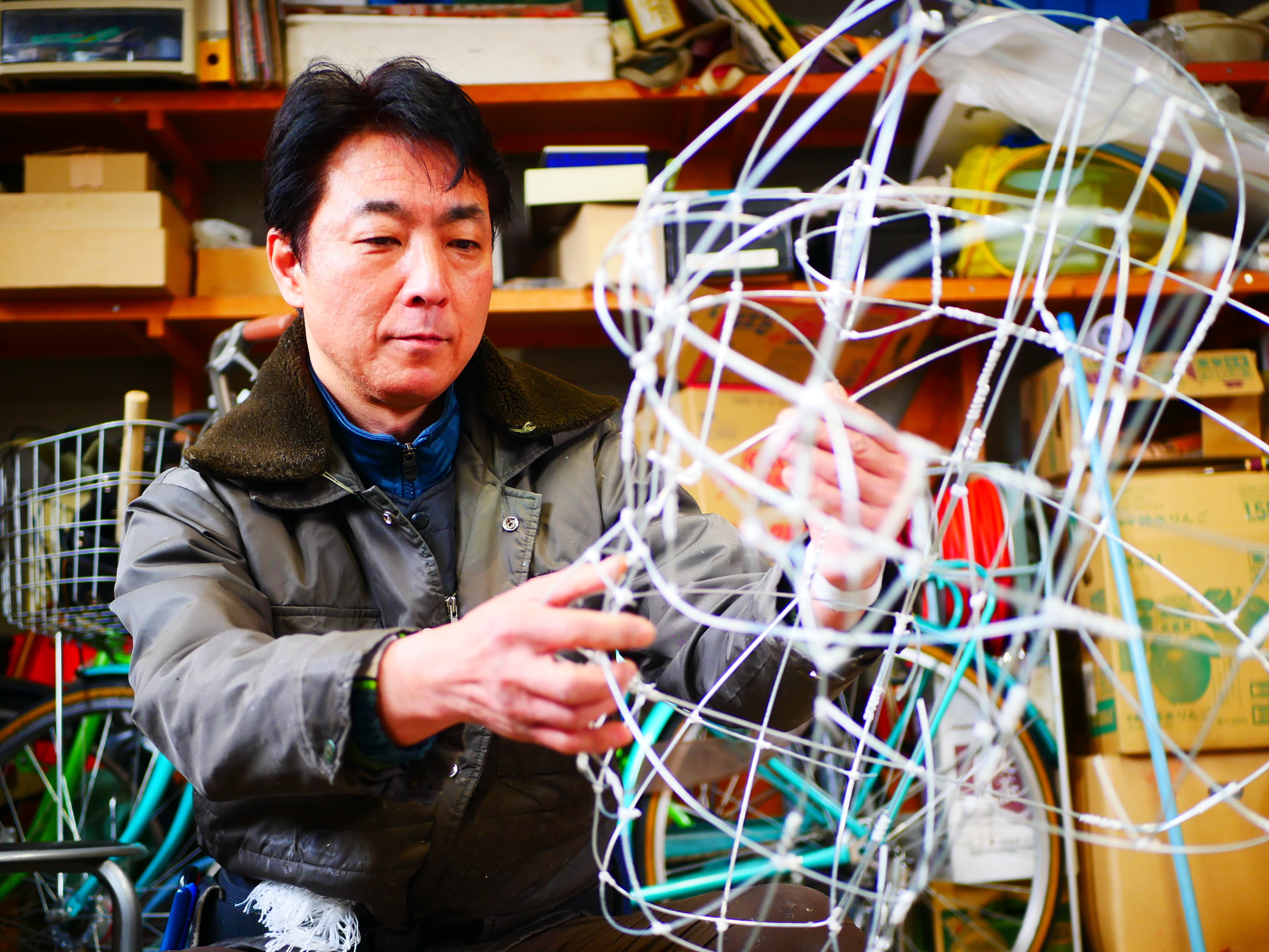 青森睡魔師林廣海（照片提供：下町貴族）