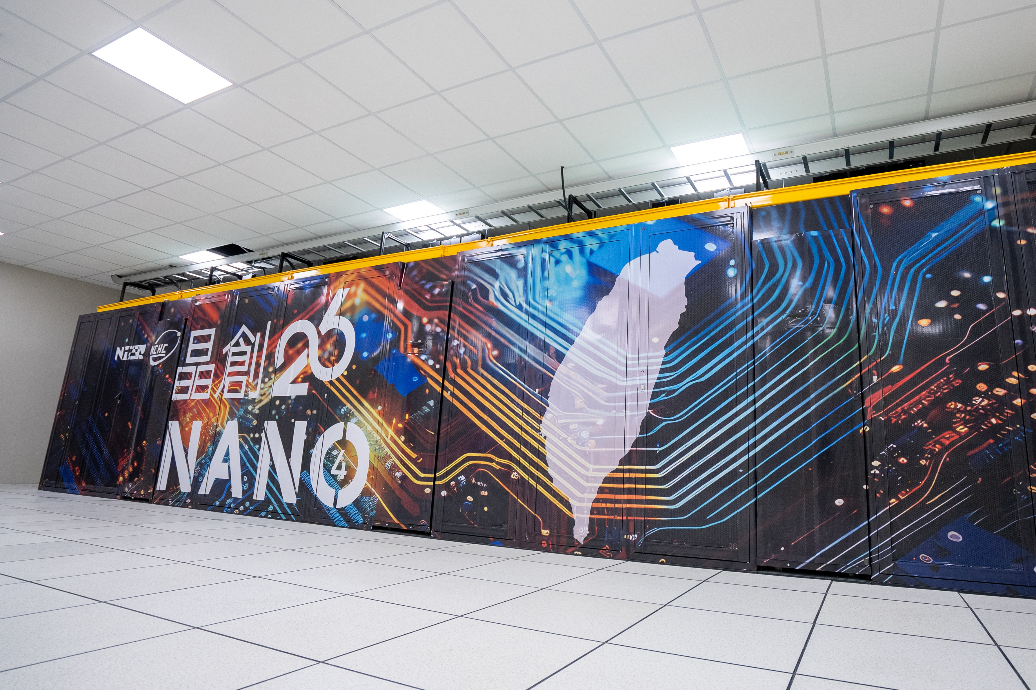 AI新十大建設－打造主權AI 「國網雲端算力中心」啟用，圖為晶創26照片。(國科會提供)