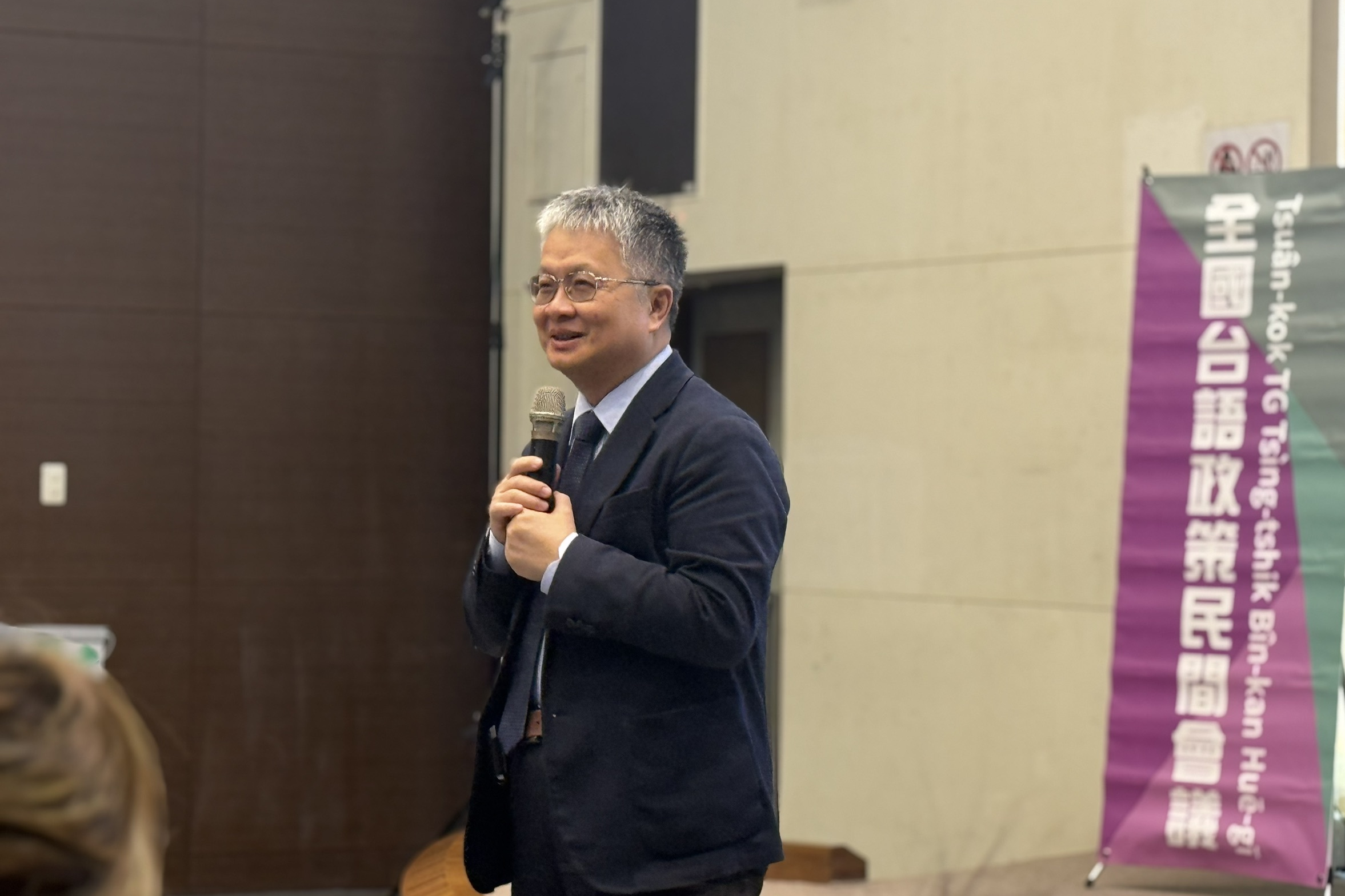 教育部政務次長劉國偉致詞