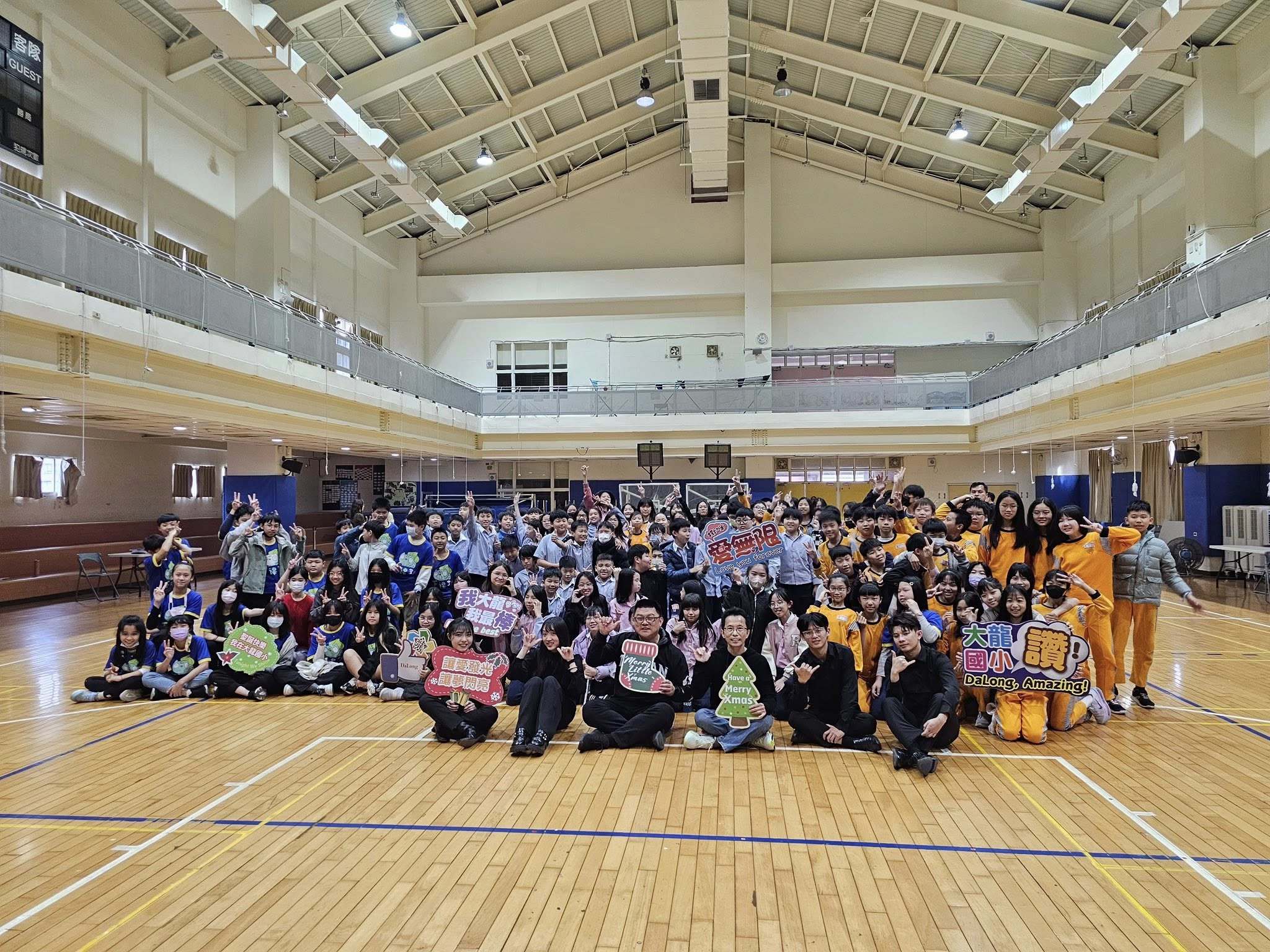 朱宗慶打擊樂團在大龍國小進行為期兩天的教學