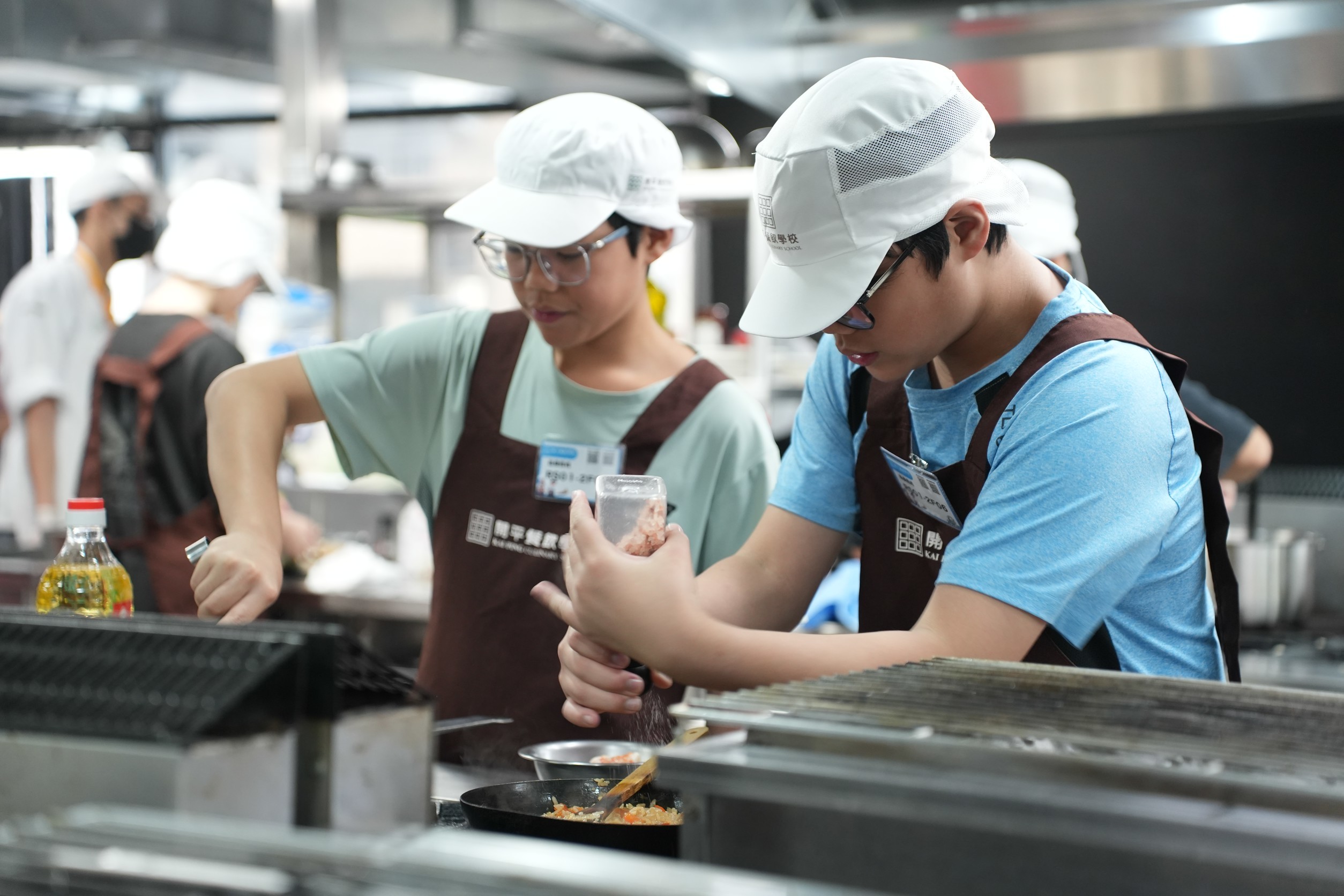 開平餐飲學校舉辦主廚盃競賽，發掘國中餐飲潛力新秀