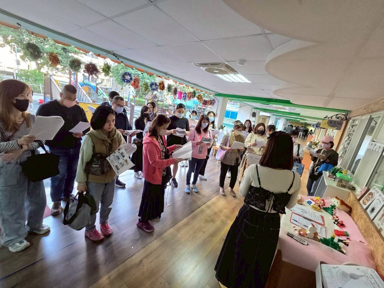 家長在觀課前了解課程脈絡