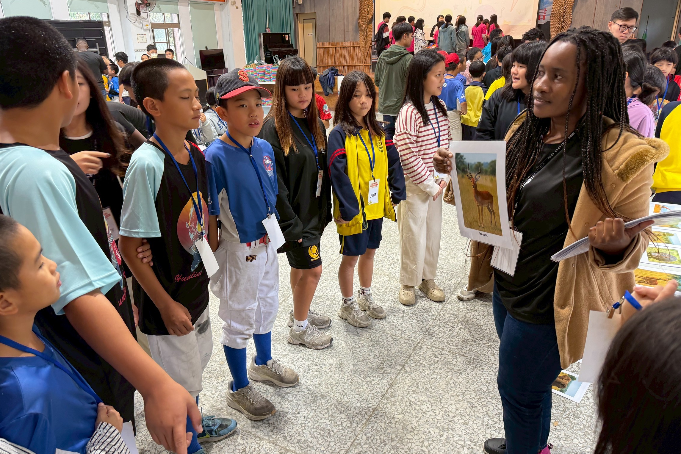 學生參與英語日活動