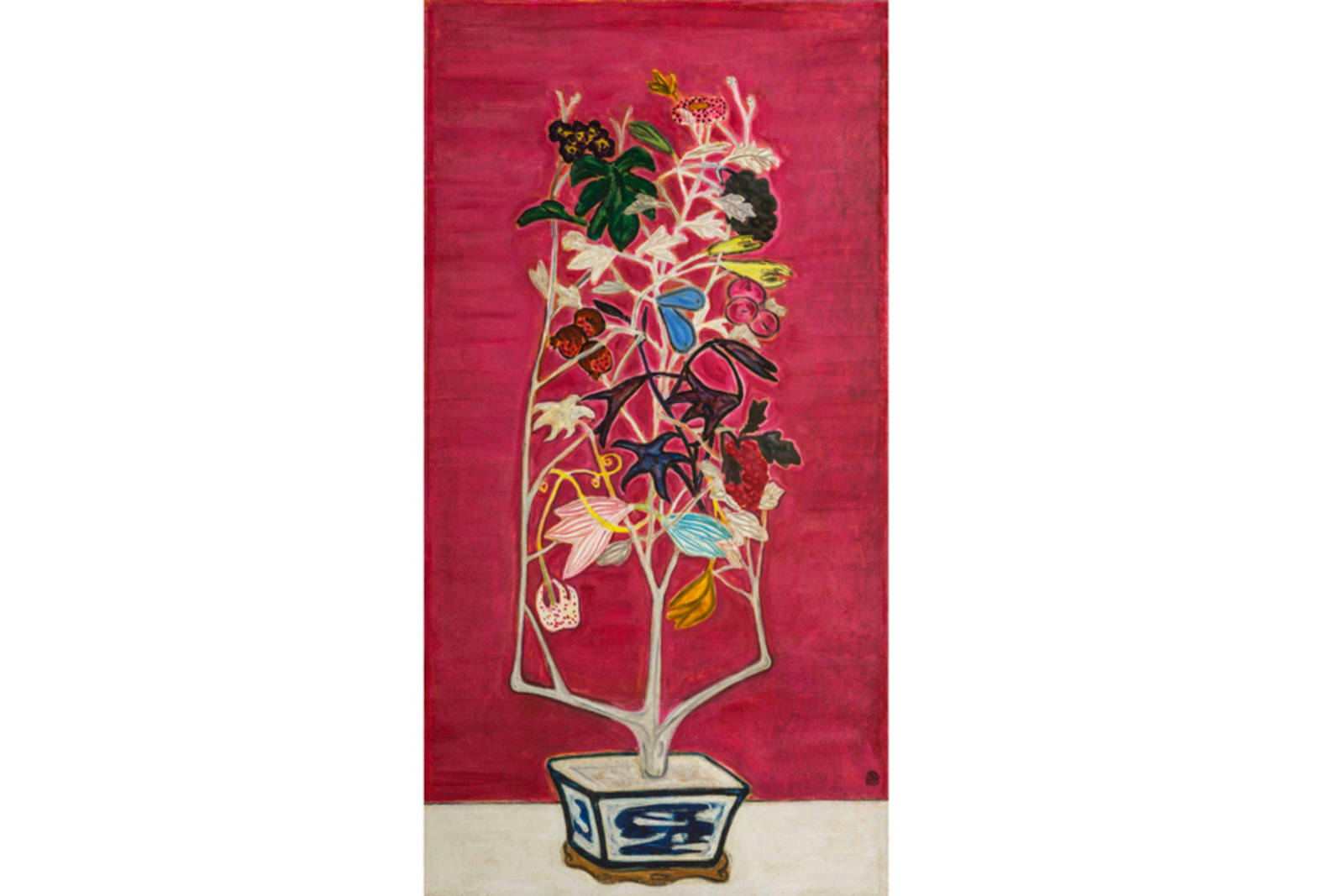 相思巴黎-常玉畫展《菊》