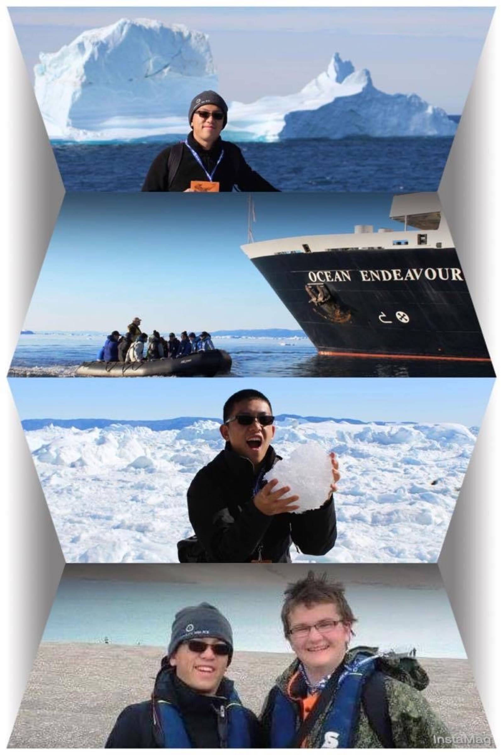 美國華裔青年北極探險之旅