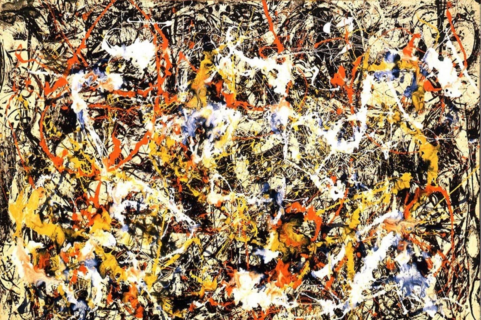 和藝術家散步－杰克森‧波洛克