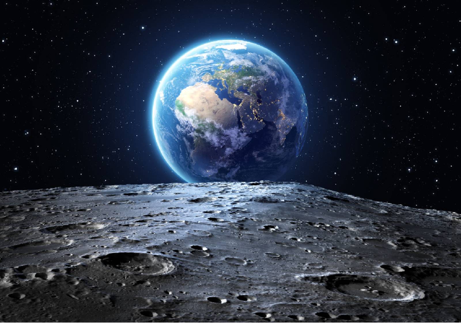 月亮是顆光滑的星球嗎？