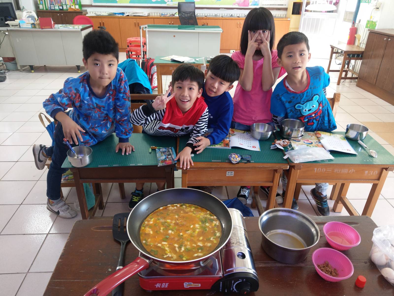 三和國小學童提問