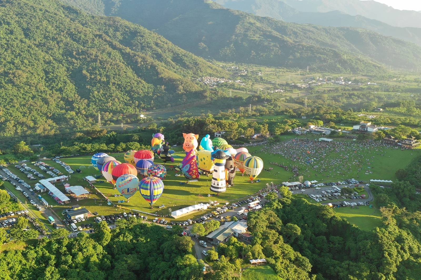 降落傘 飛行傘 熱氣球