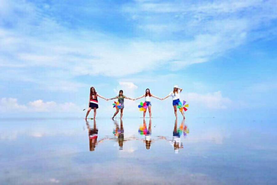 何必到玻利維亞？馬來西亞就有天空之鏡！