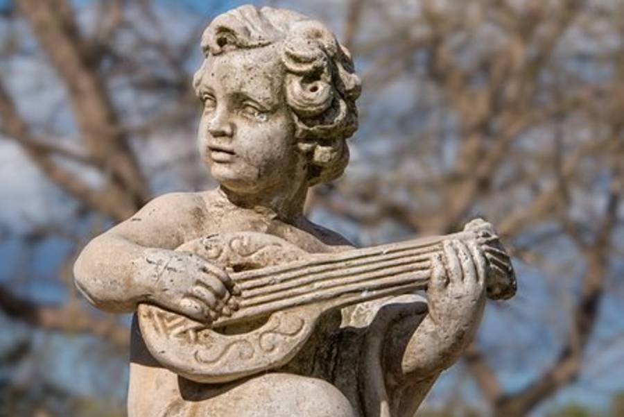 黃鎮炘-琵琶戲桐花