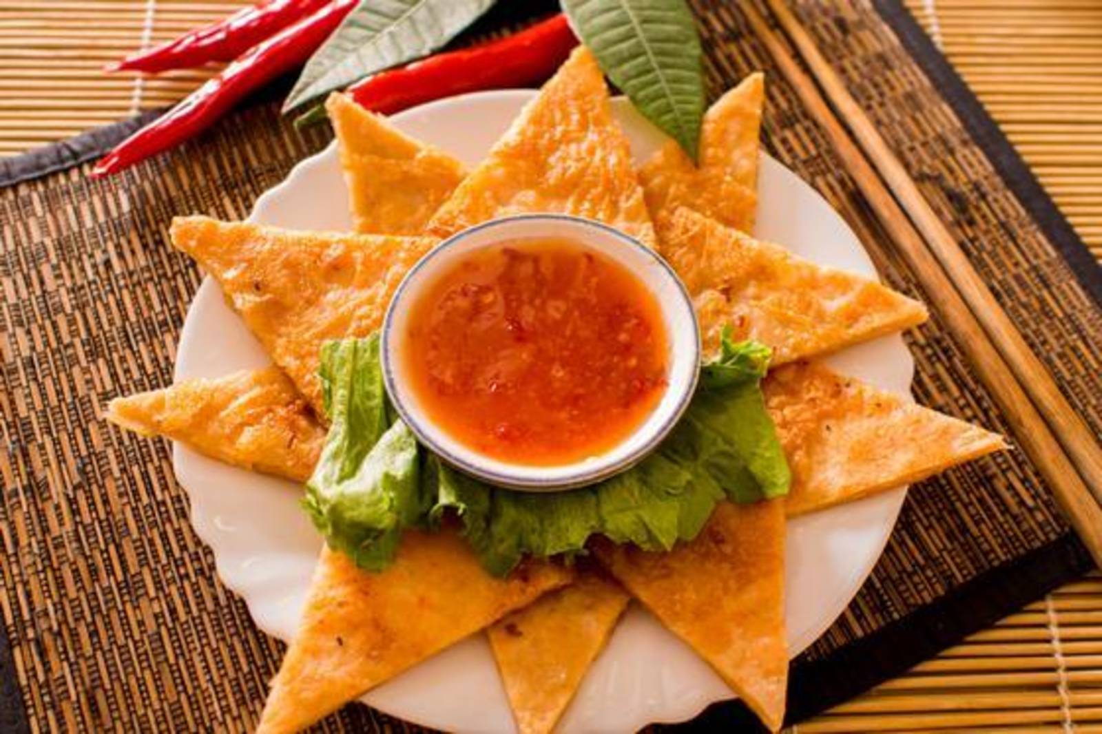 泰國傳統美食 月亮蝦餅