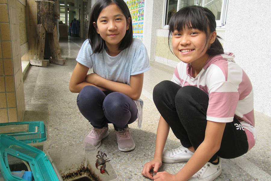 阿紅不再成蟹餅 米倉國小愛鄉愛土的河口野學堂
