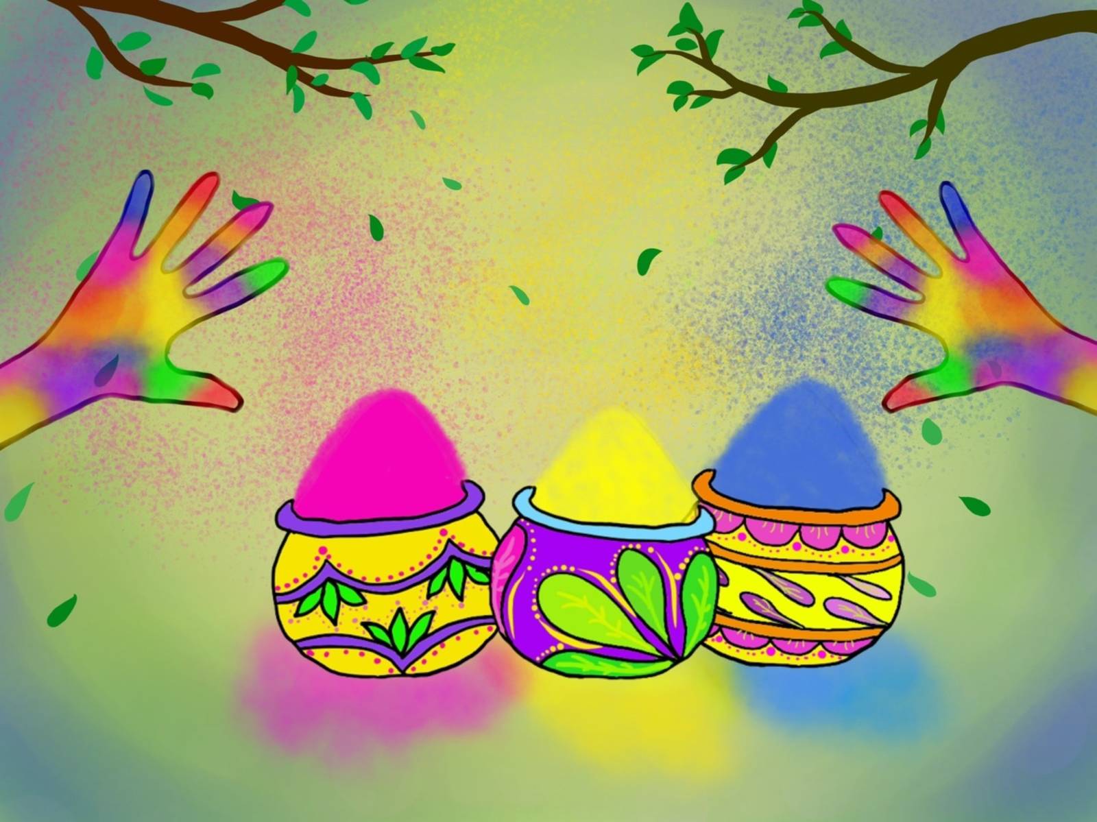 印度最盛大的節慶~五彩節 Holi