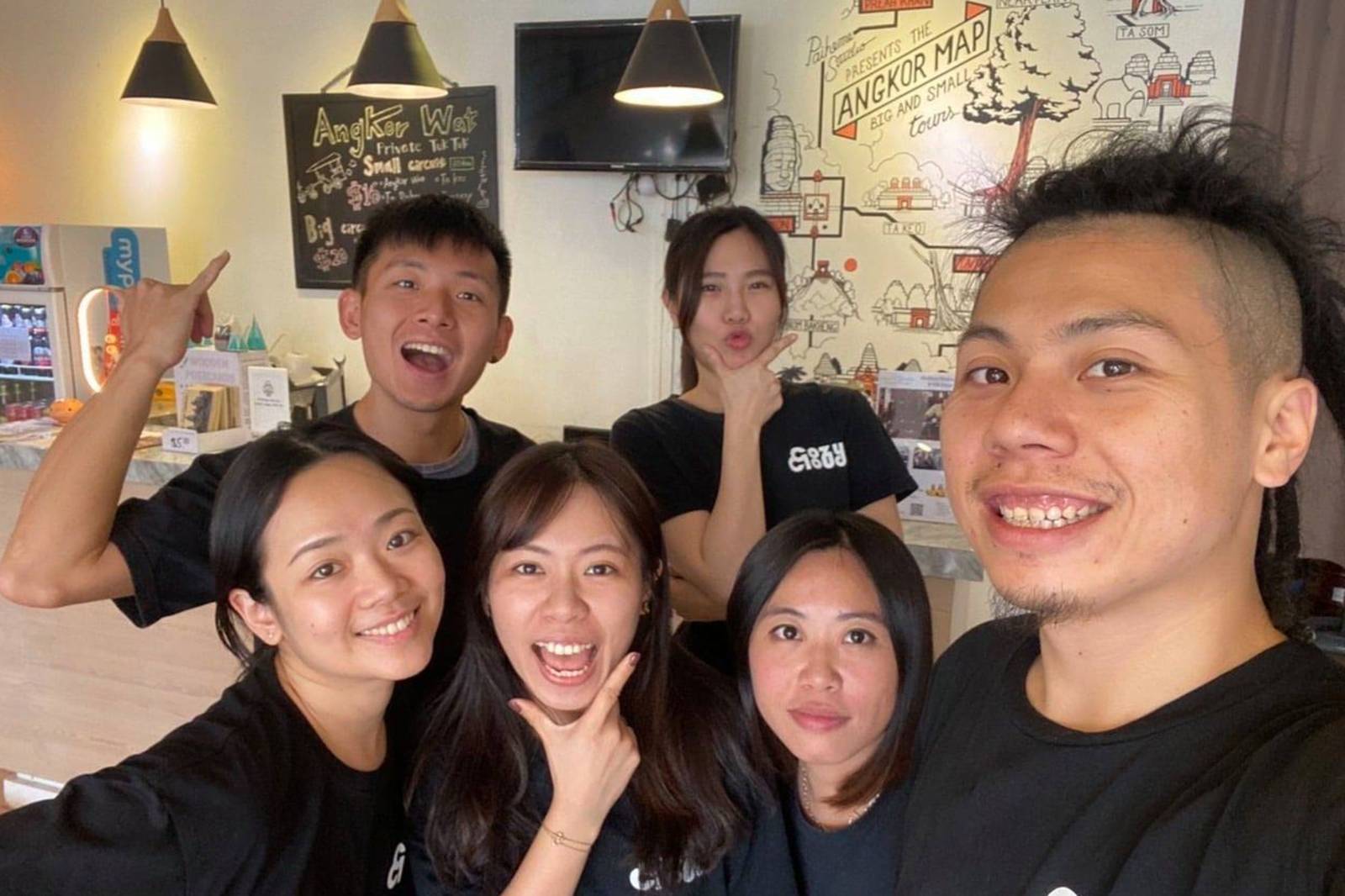 我在柬埔寨開設背包客棧