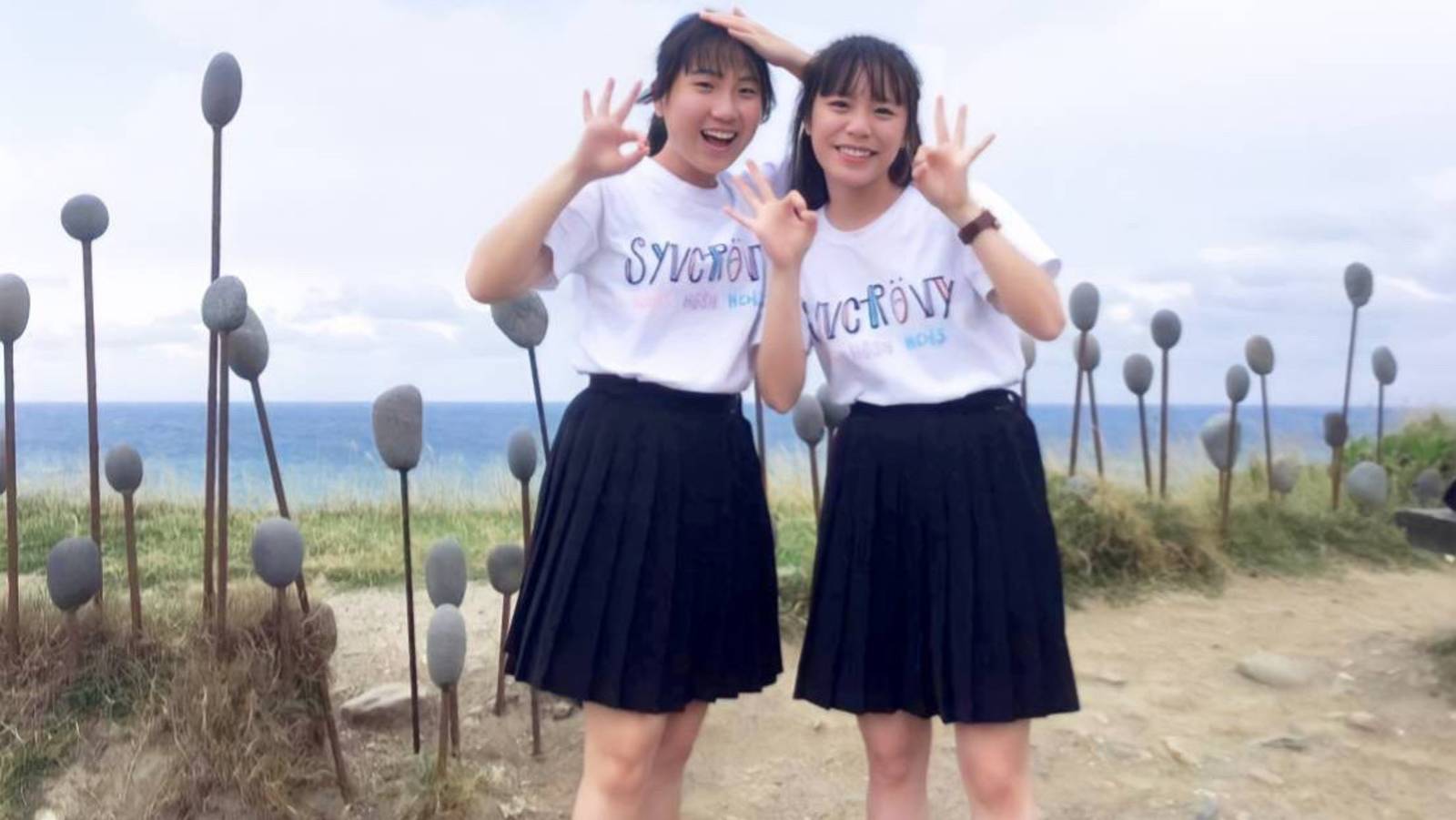 穿上藍禮服 展現合唱團的優雅與自信/新竹女中合唱團