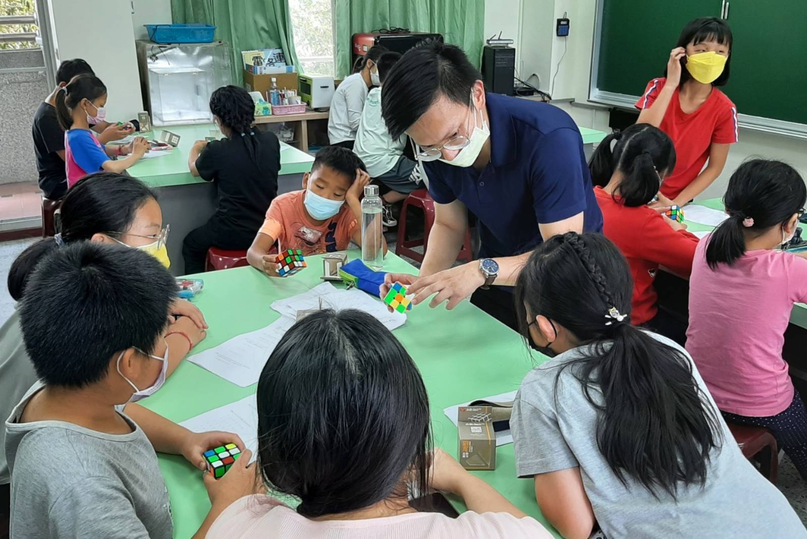  臺中市崑山國小的另類數學課