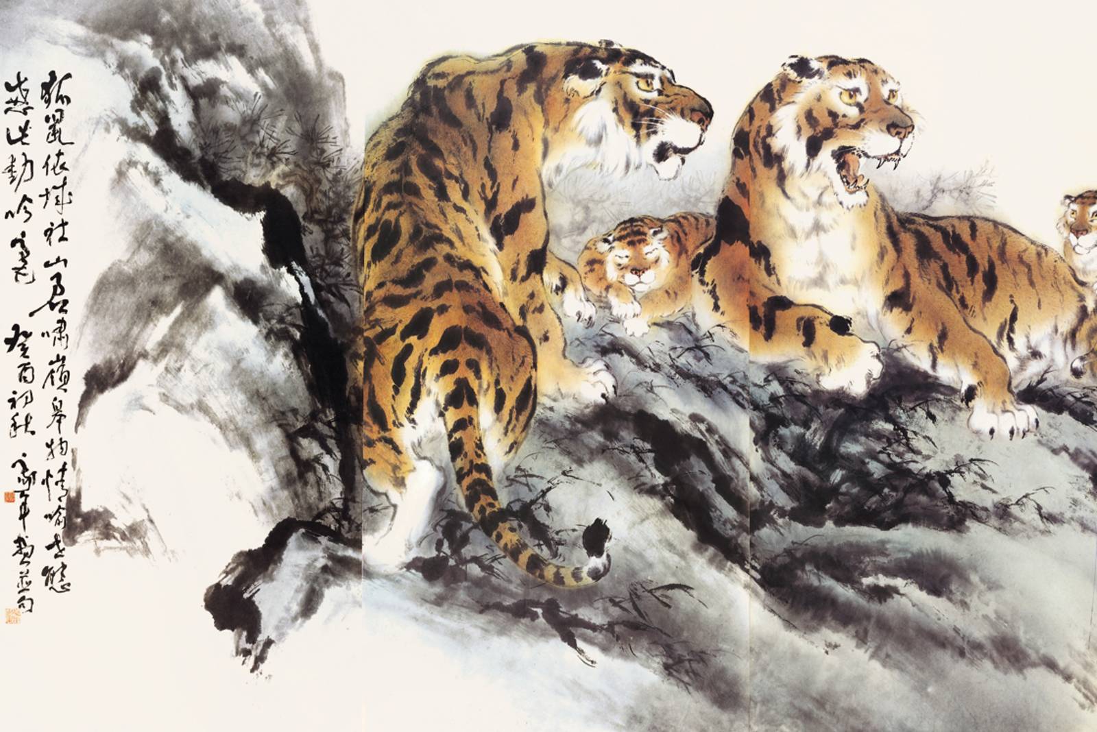 歐豪年來台半世紀彩墨畫千秋