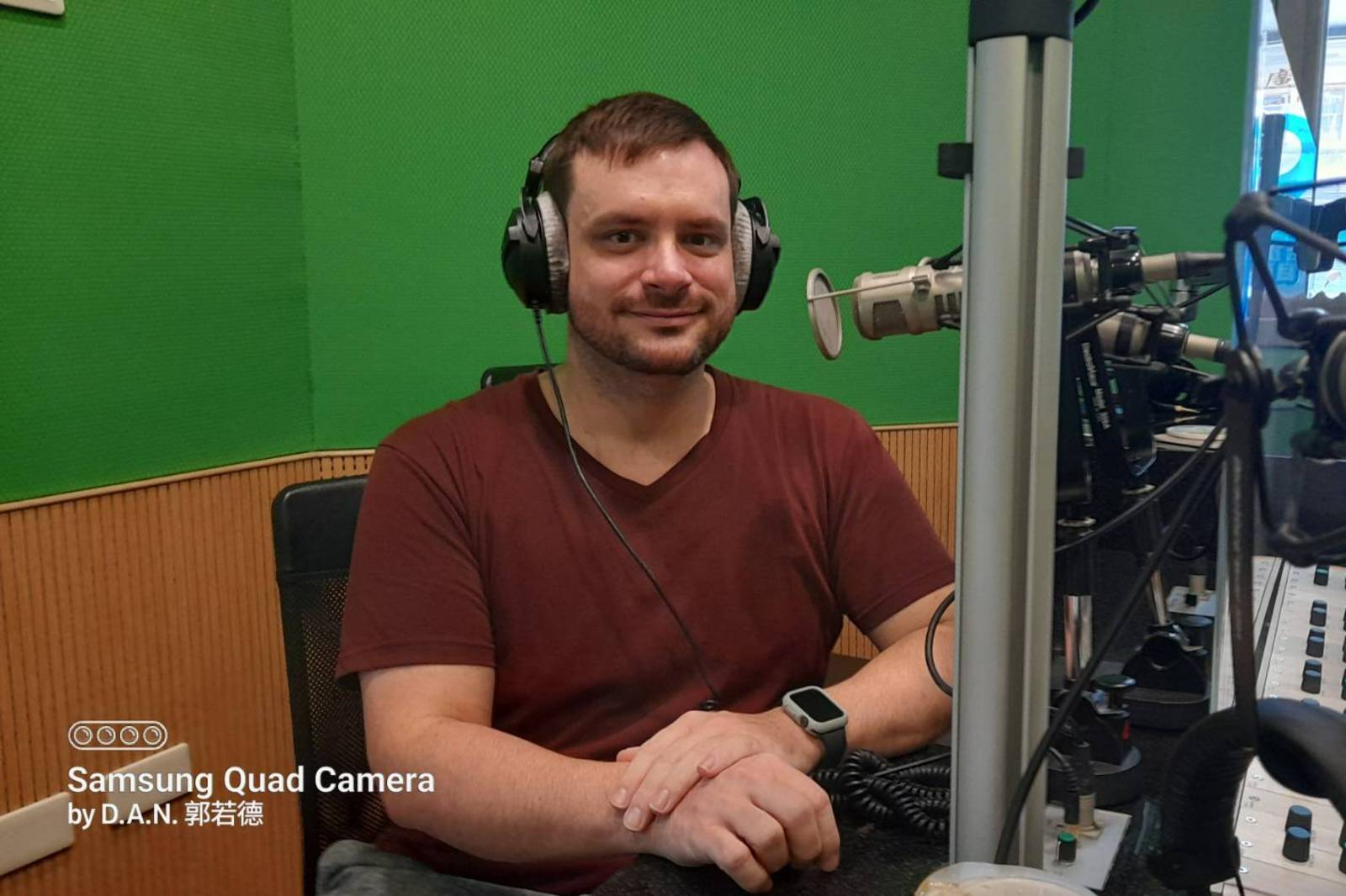 International graphic designer   Thai Martin.