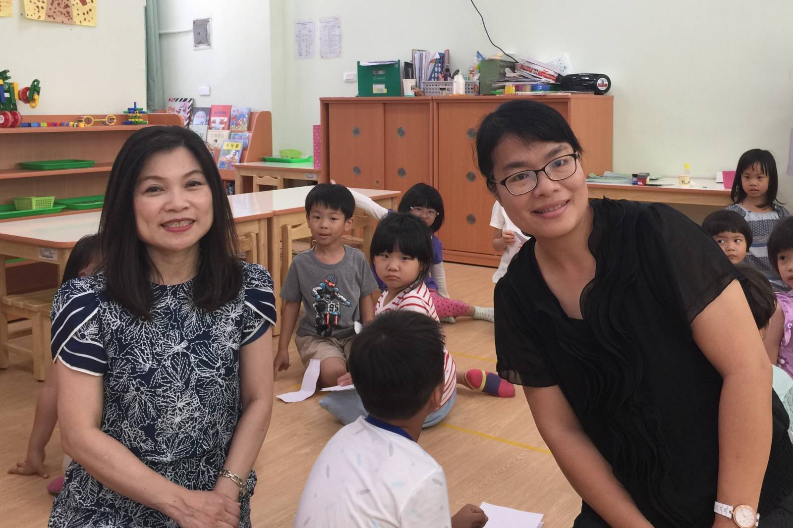 龍華非營利幼兒園運用在地資源　課程好好玩