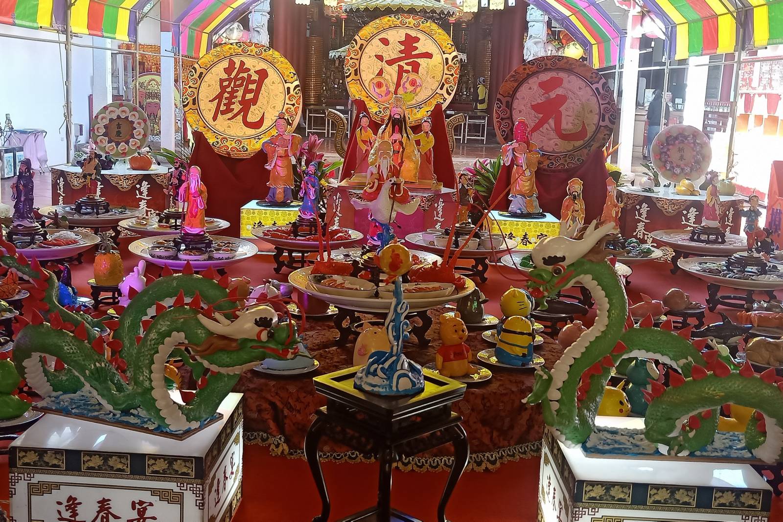 彩繪燈籠與看桌文化藝術