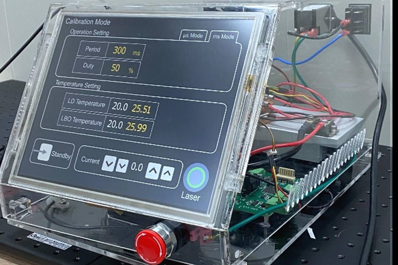 黃光雷射輸出技術