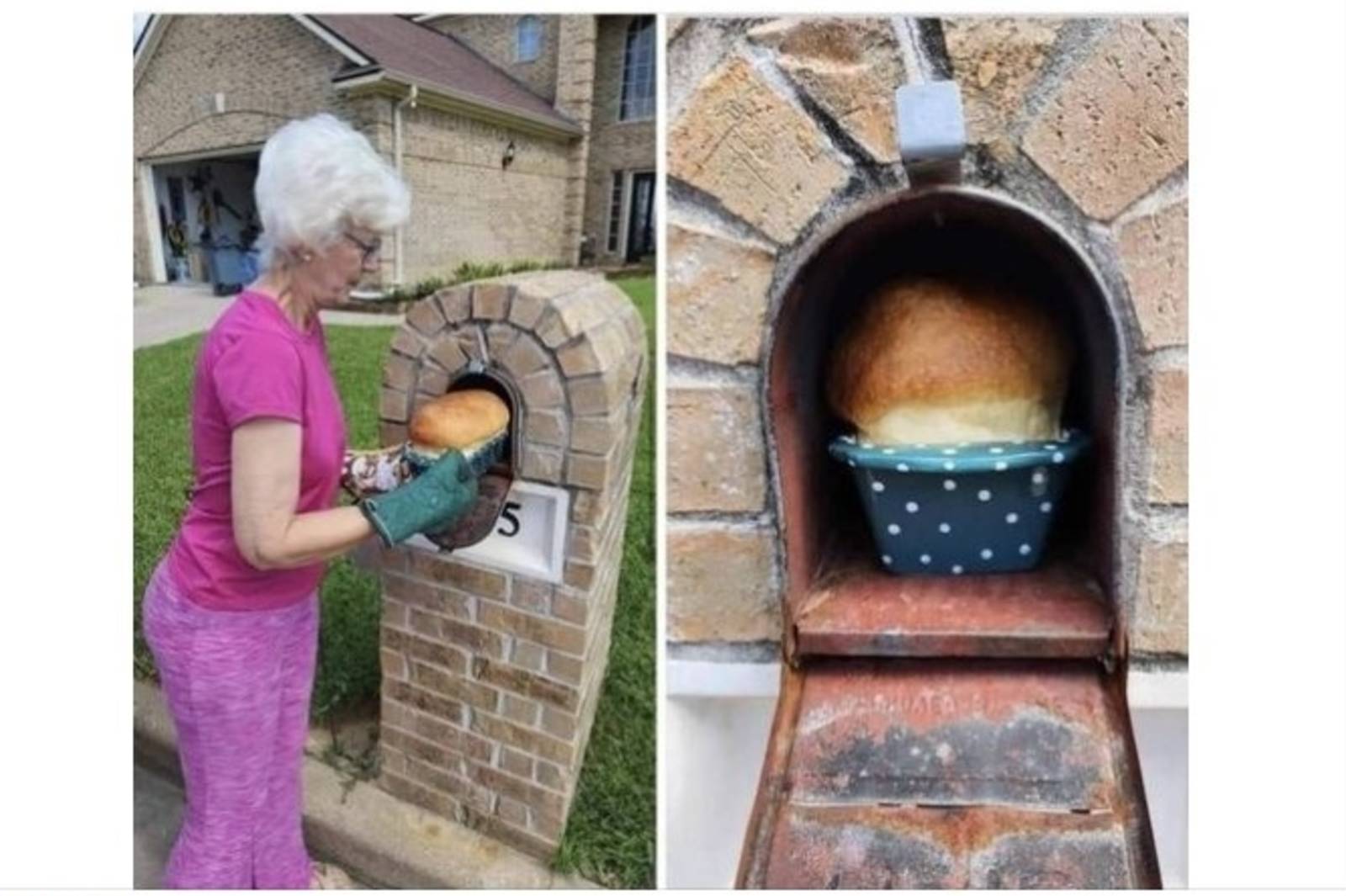  網傳「德州熱浪，老太太用自家信箱烤麵包」？