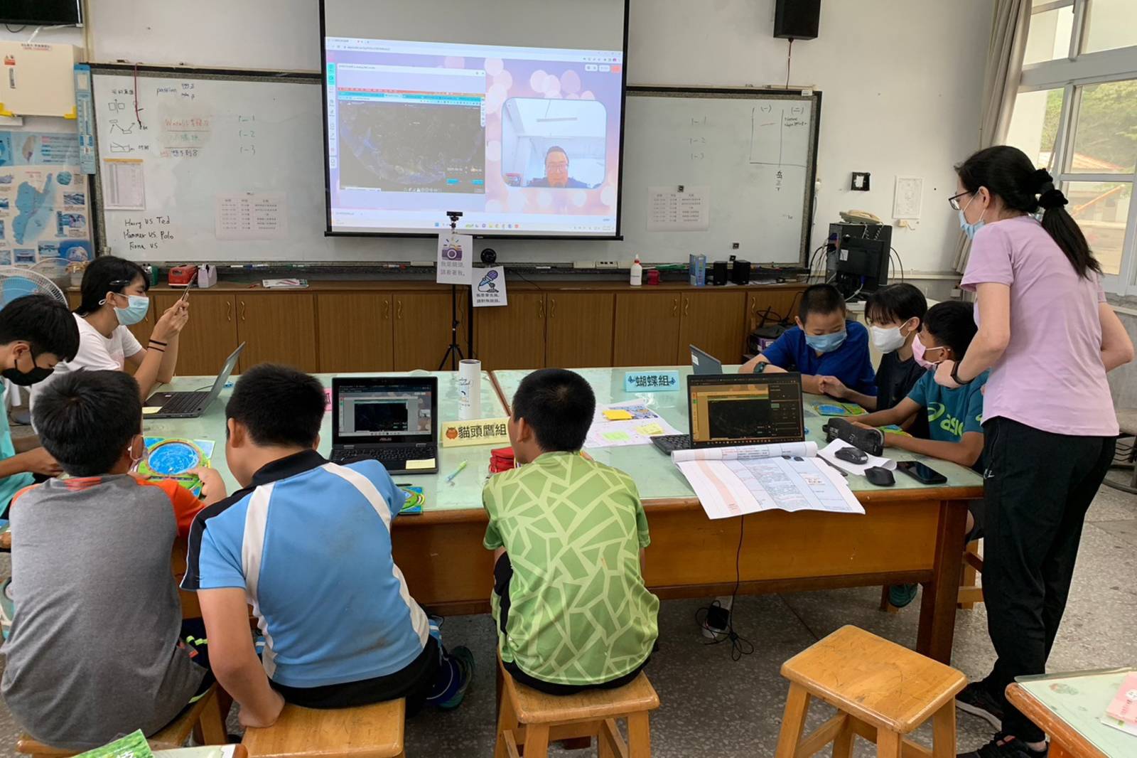 寧埔國小AI創造「星星的故事」