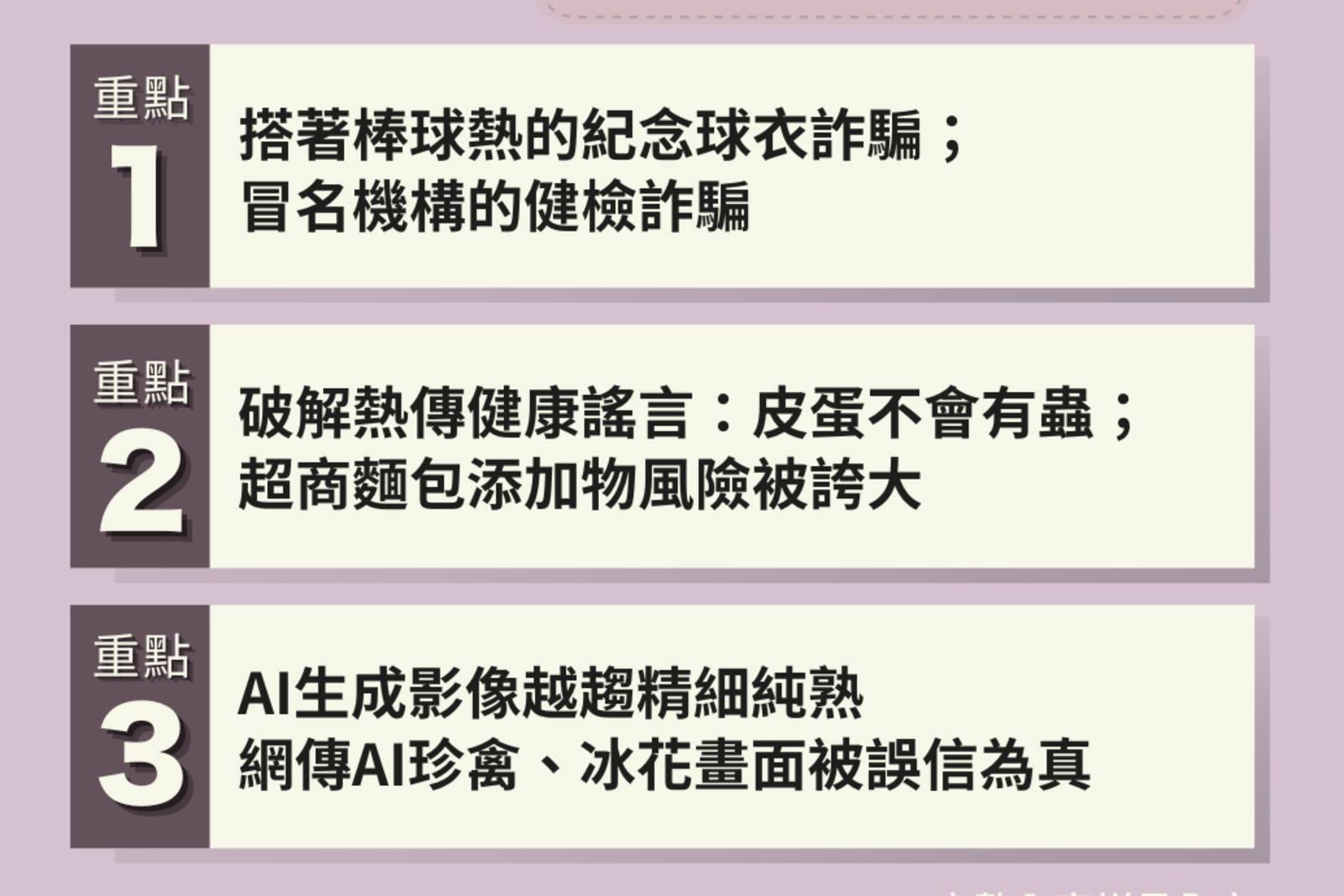 破解熱傳健康謠言：皮蛋不會有蟲