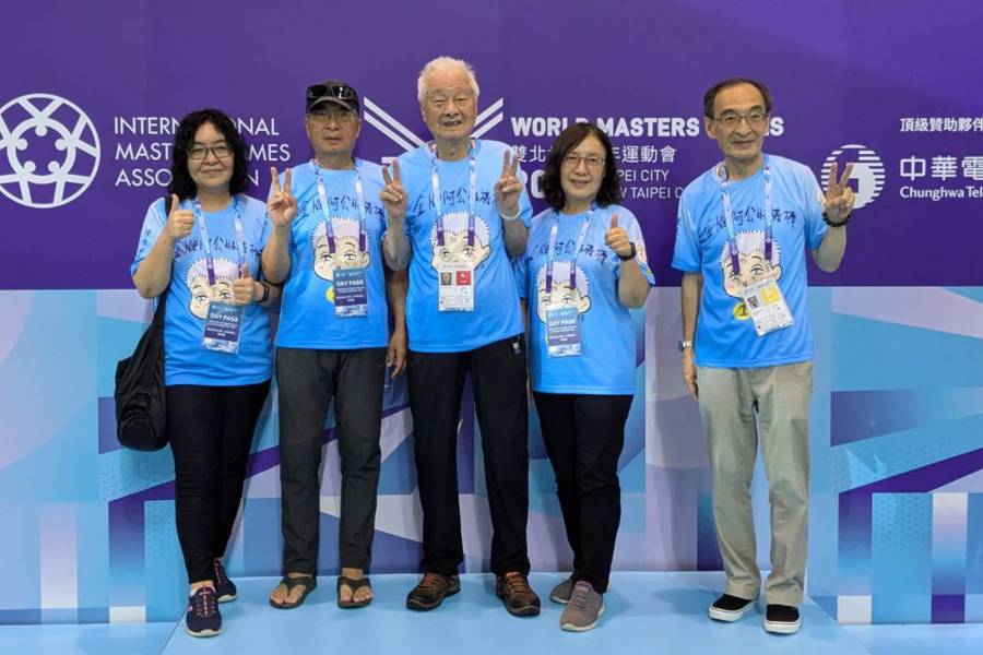 95歲奪雙金 陳彥地的長壽秘訣