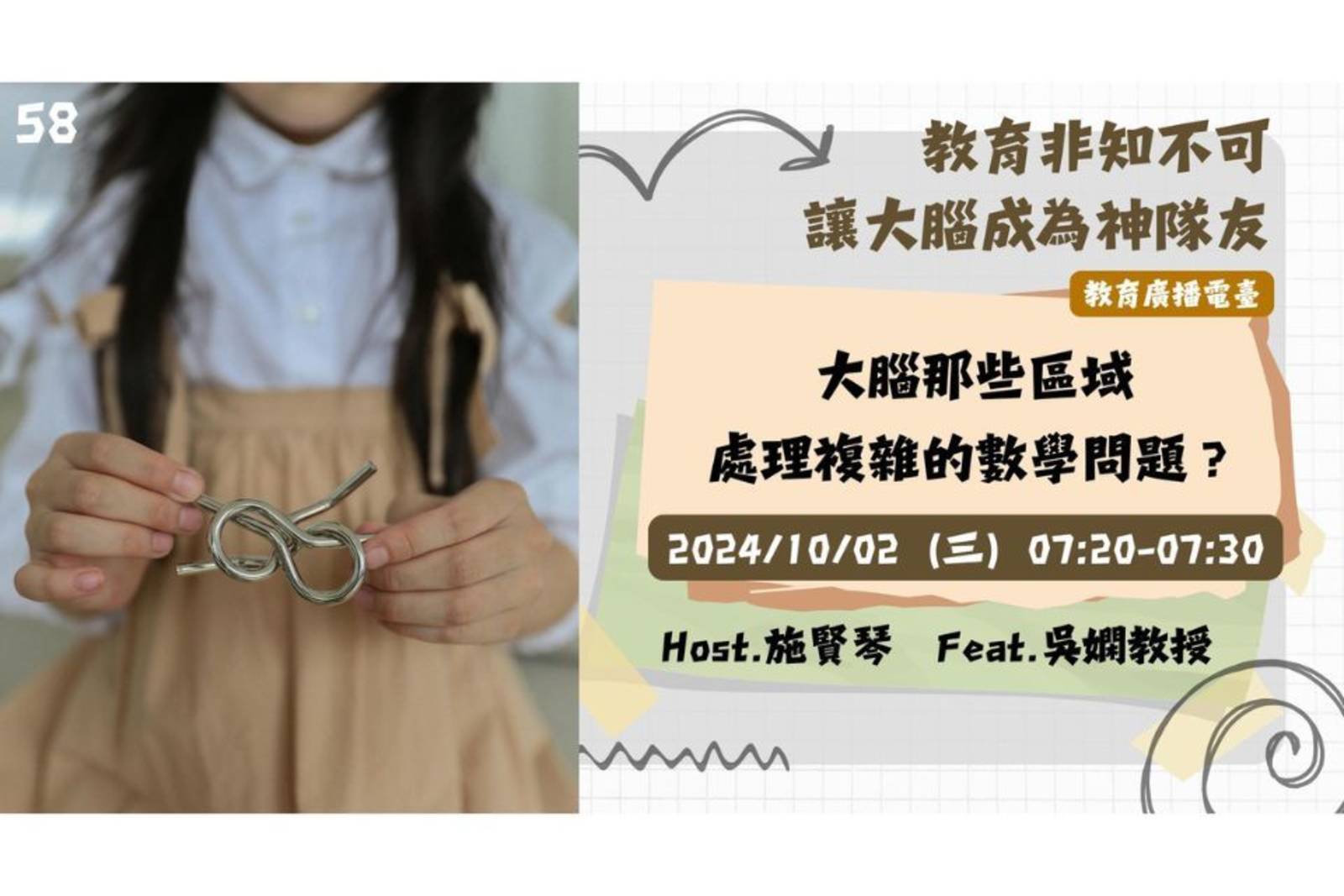 EP58-大腦那些區域處理複雜的數學問題？｜讓大腦成為神隊友