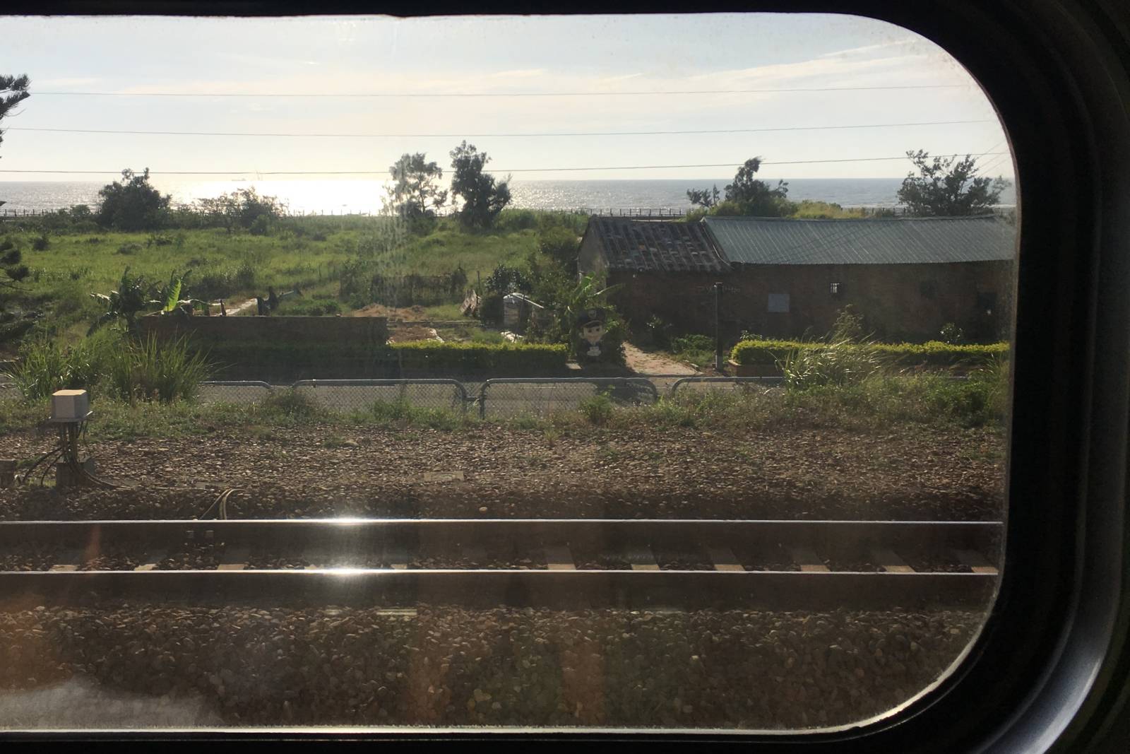 搭著海線火車去流浪