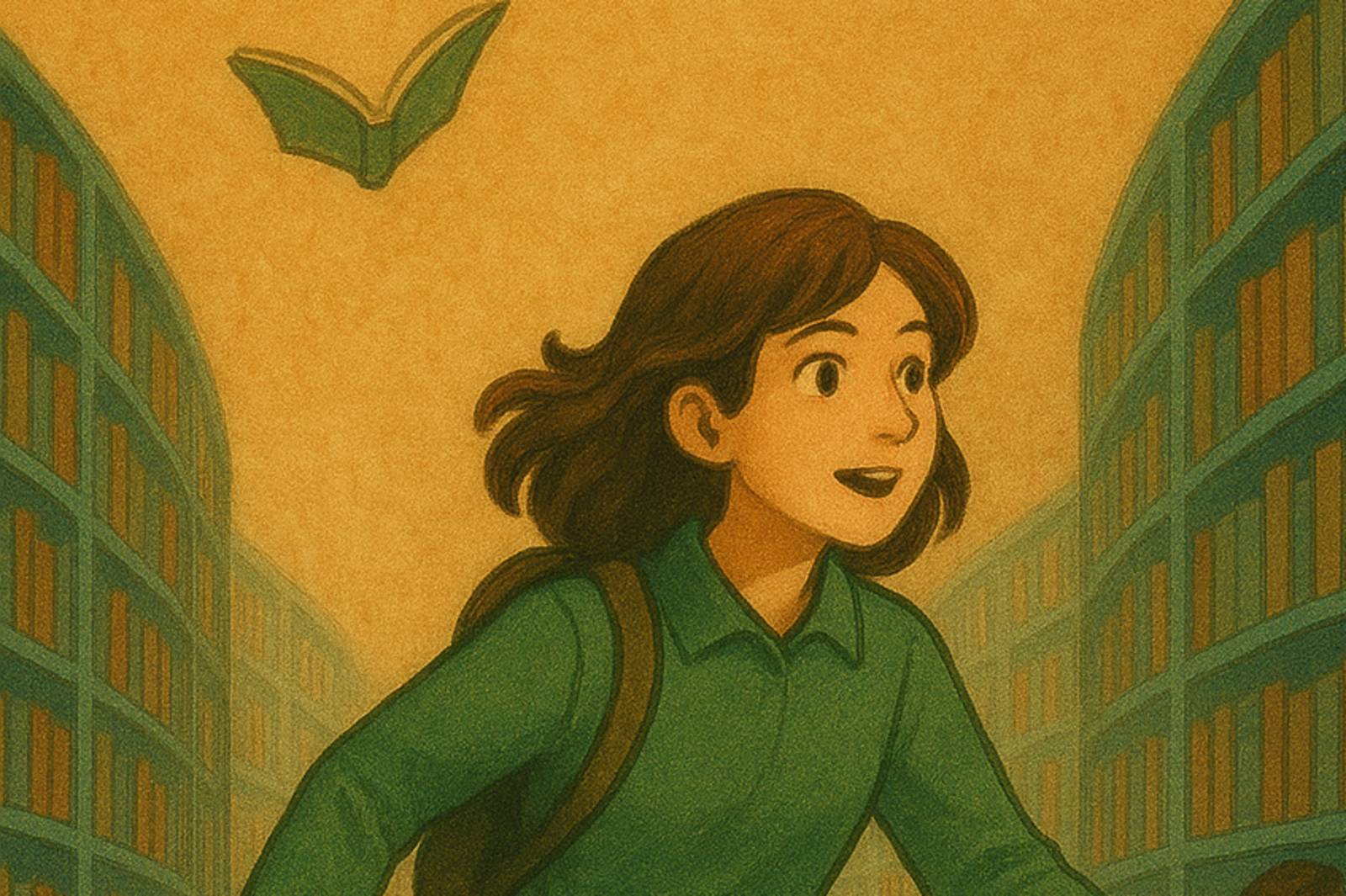 聊一本書的圖書館冒險旅程